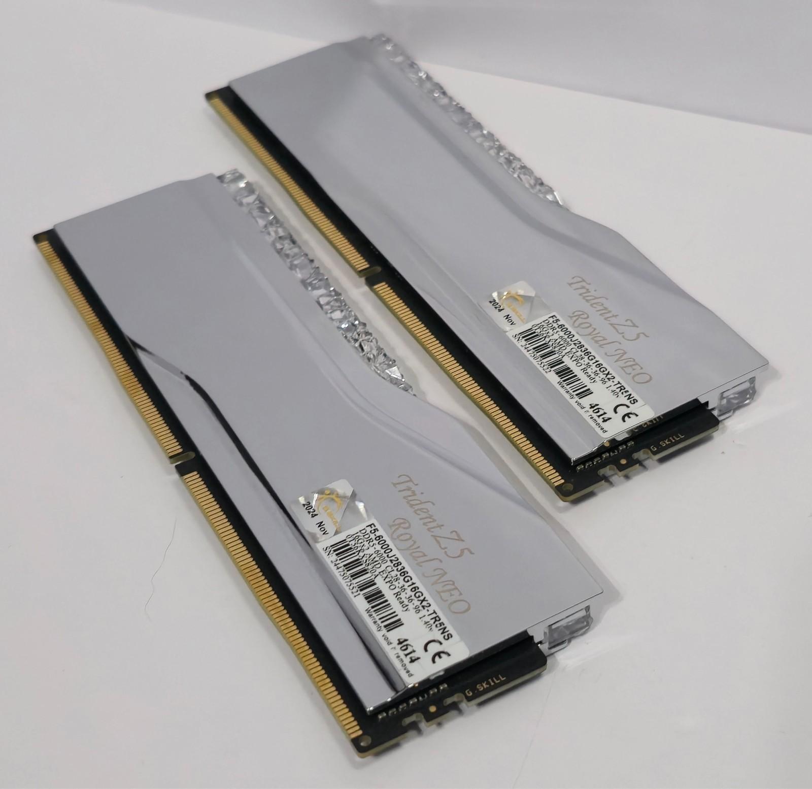 G.SKILL Trident Z5 Royal NEO RGB 32GB (2x16GB) 6000 28-36-36-96 AMD CL28 DDR5