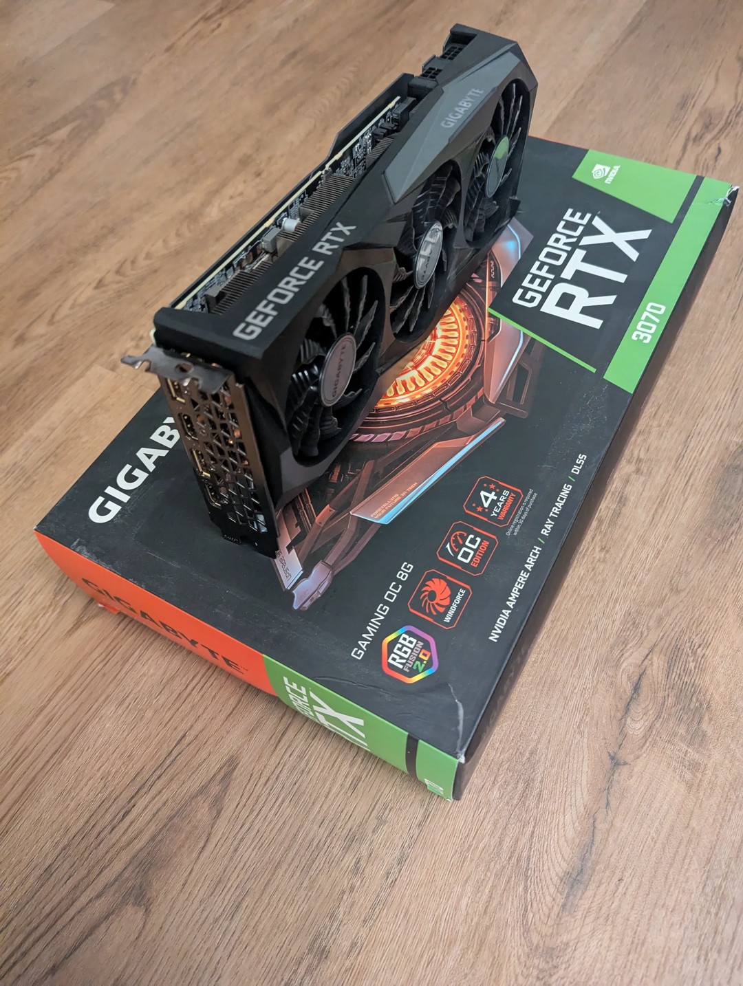 🔹 Gigabyte RTX 3070 Gaming OC – 8GB GDDR6 | 1440p & 4K Ready