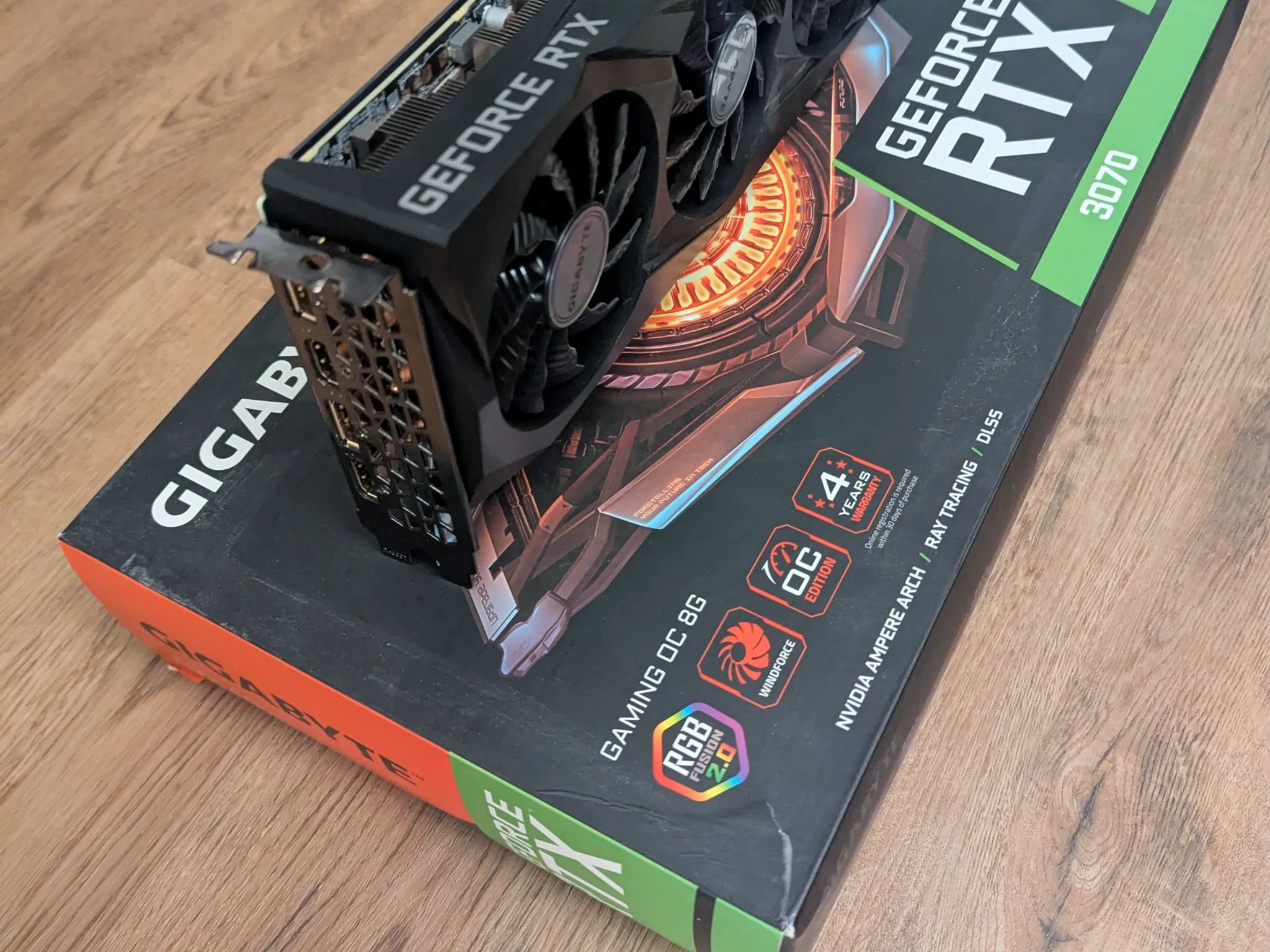 🔹 Gigabyte RTX 3070 Gaming OC – 8GB GDDR6 | 1440p & 4K Ready