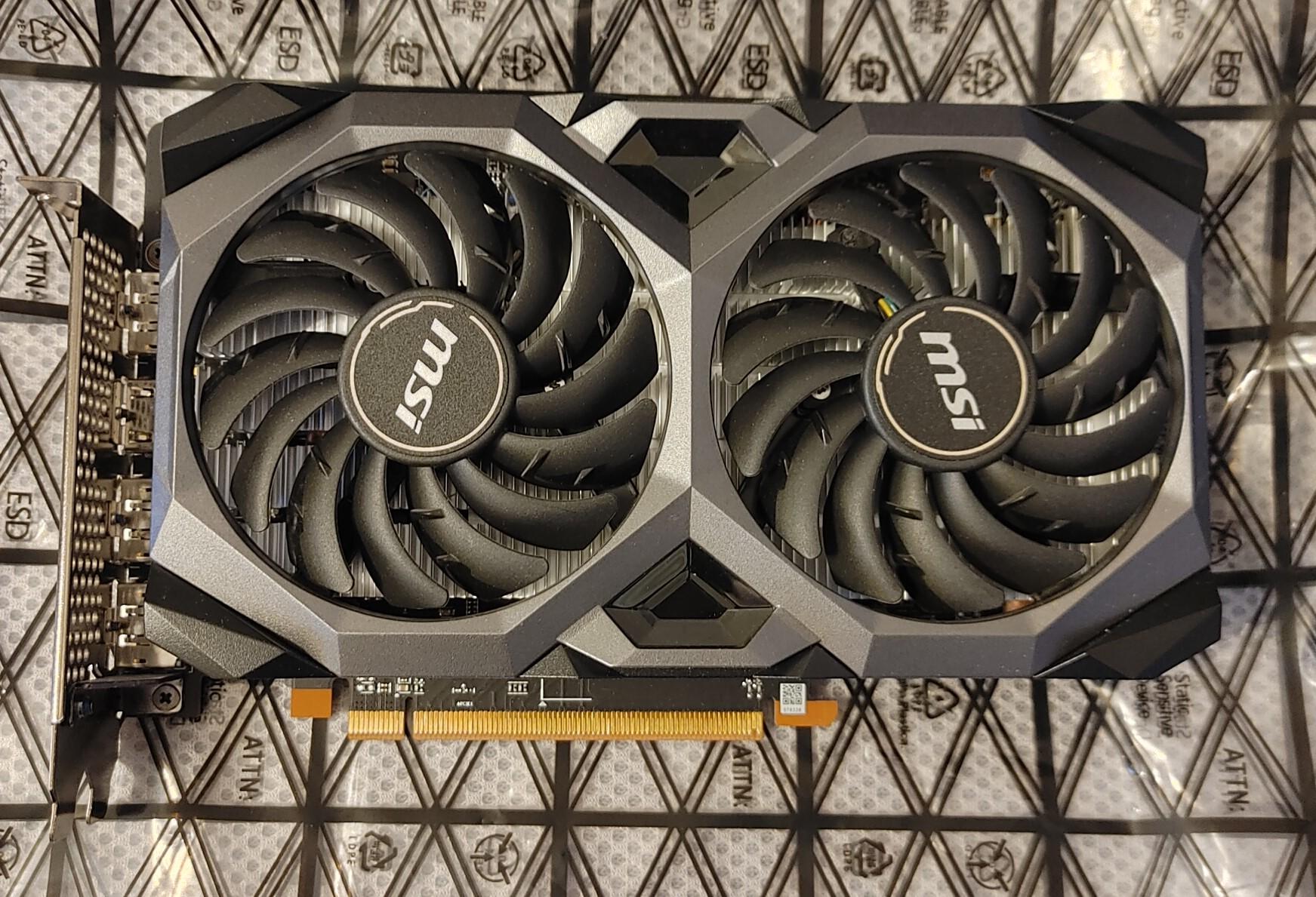 MSI Mech AMD Radeon RX 6600 XT 8G 2x OC GPU