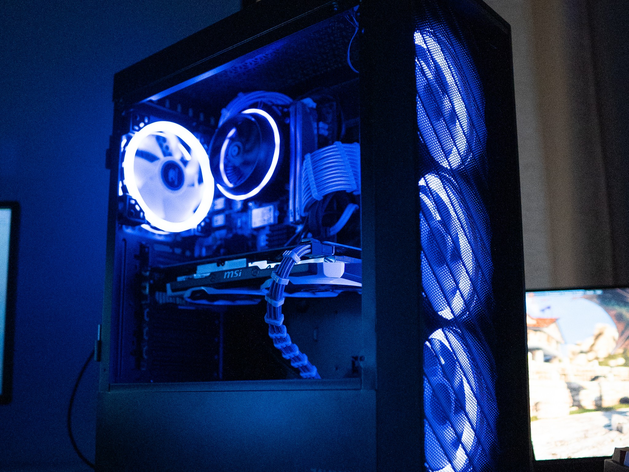 ⚫❄️ | NVIDIA GTX 960 | INTEL i5 4570 | 8GB RAM | 256GB NVME SSD + 250GB HDD | Arctic Blizzard 2.0