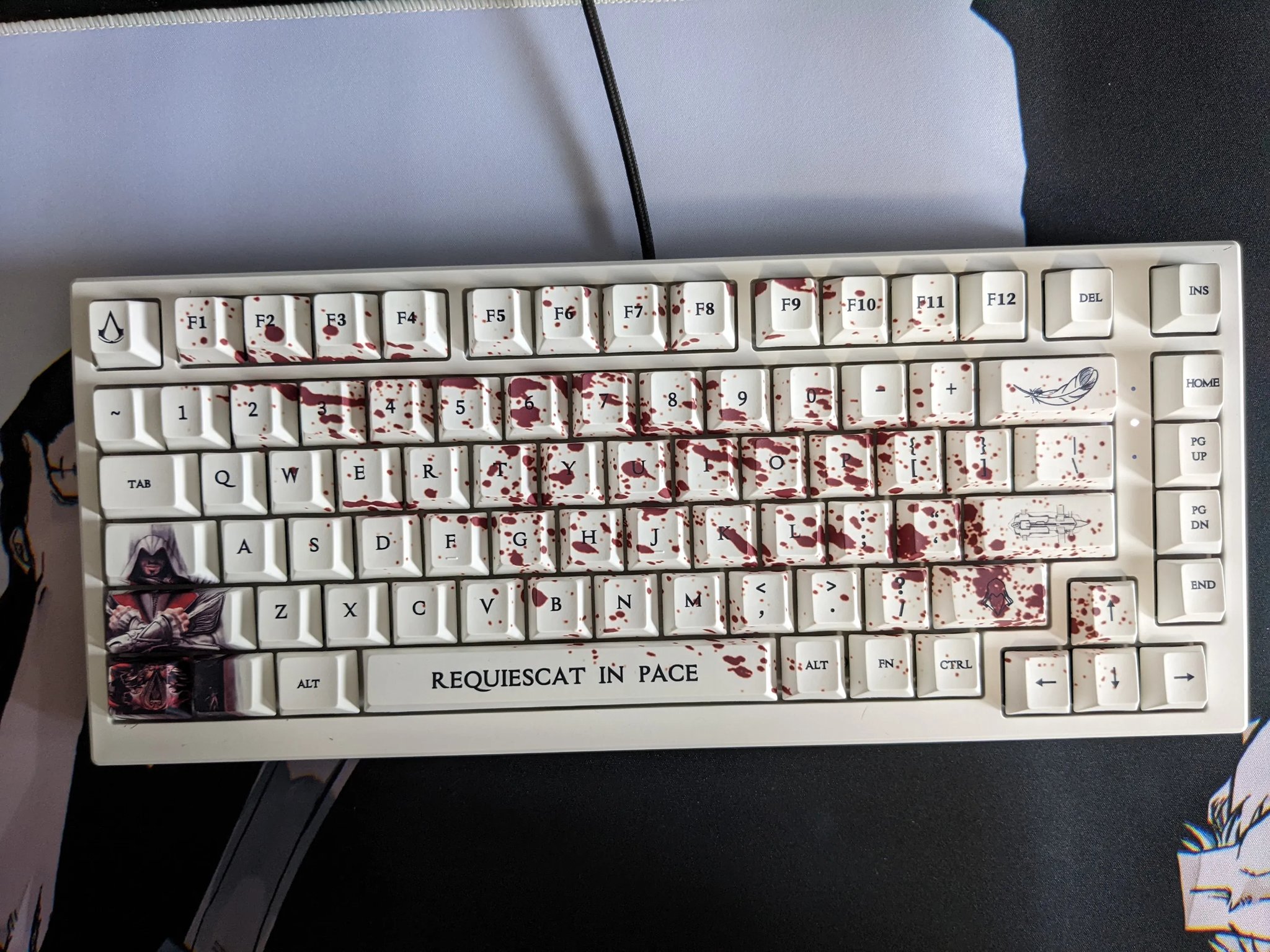 Custom Assassins Creed 75% Keyboard