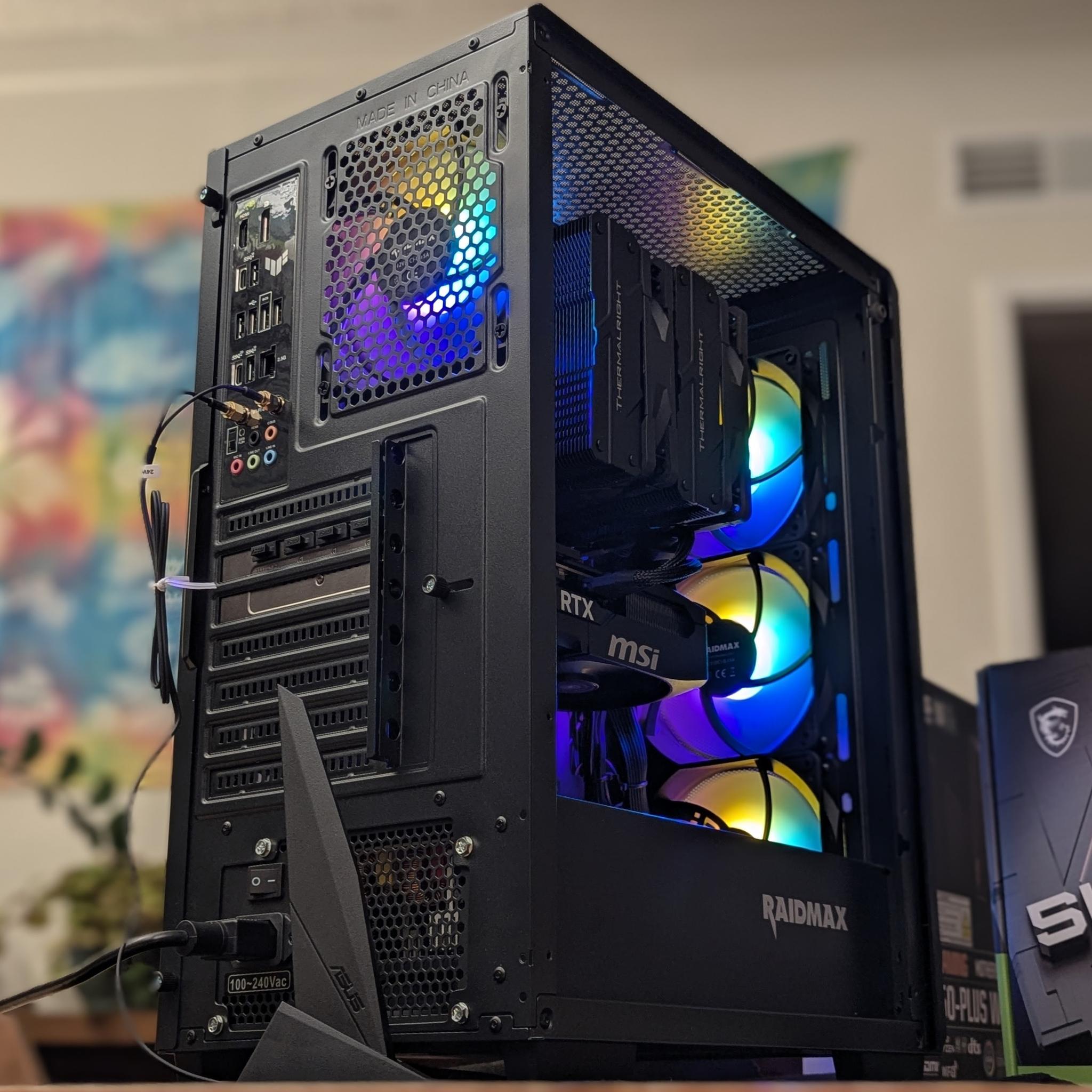 🌀 Neolux – 5070 Ryzen 7 7700 Gaming PC | 64GB DDR5 | WiFi | Windows 11 | 1440p Ultra Rea...