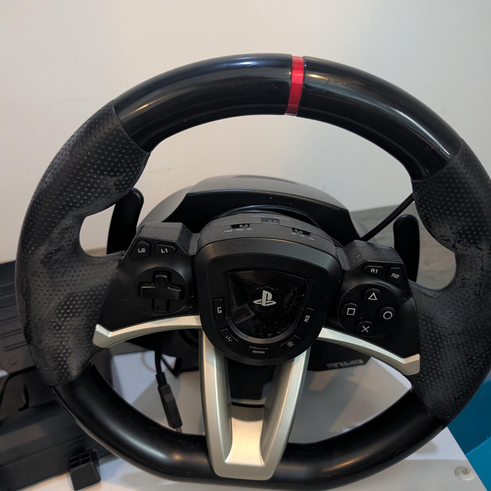 Broken wheel+pedals