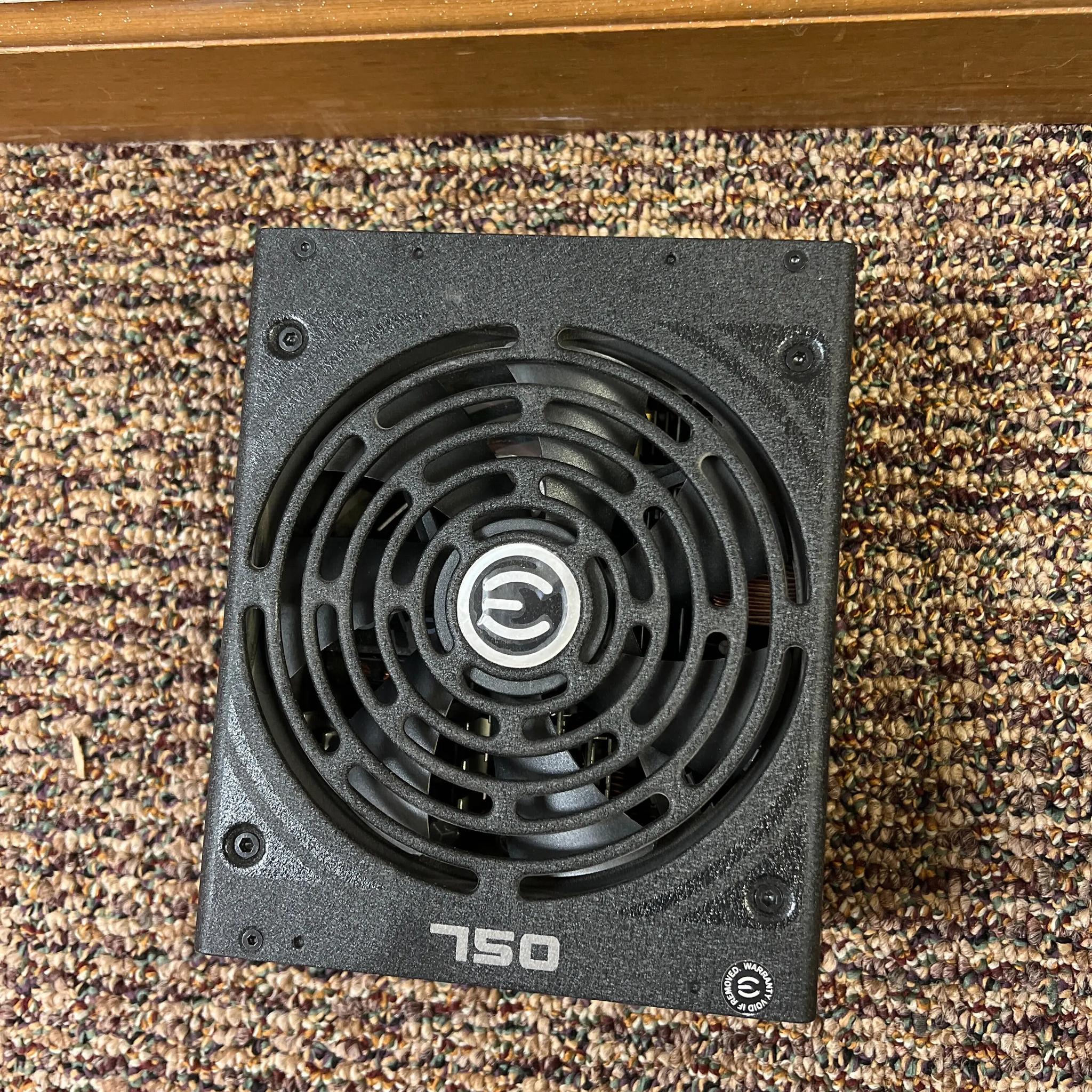 EVGA 750w G2 80 Plus Gold Modular Power Supply