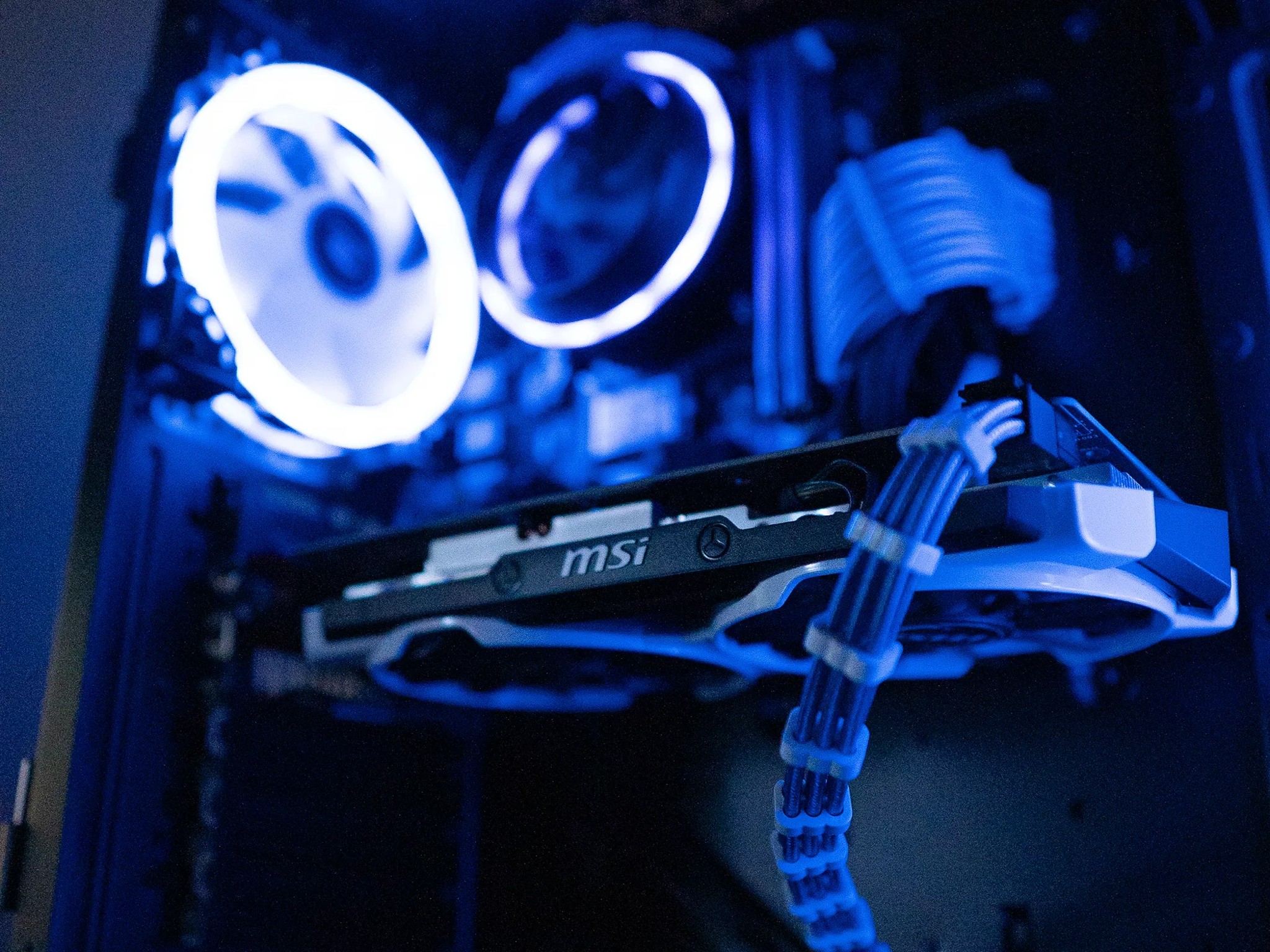⚫❄️ | NVIDIA GTX 960 | INTEL i5 4570 | 8GB RAM | 256GB NVME SSD + 250GB HDD | Arctic Blizzard 2.0