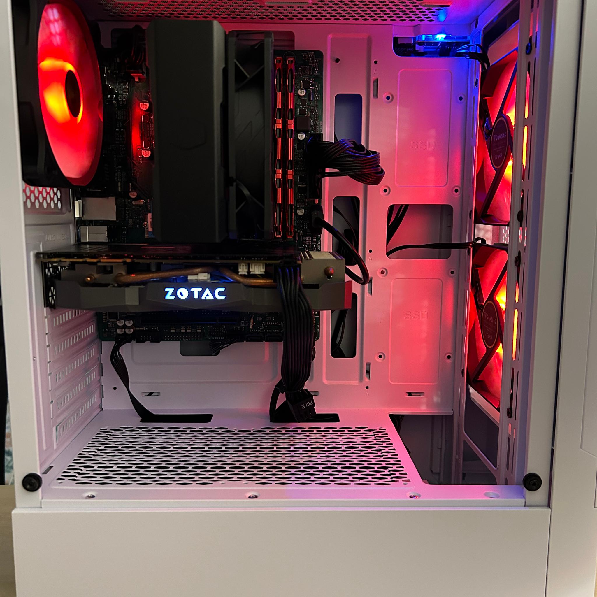 Great 1080p Gaming/Sports PC-I5-9400f/Zotac GTX 1070ti 8GB- 2x8GB RAM - 512 M.2 SSD + 256GB 2.5 SSD