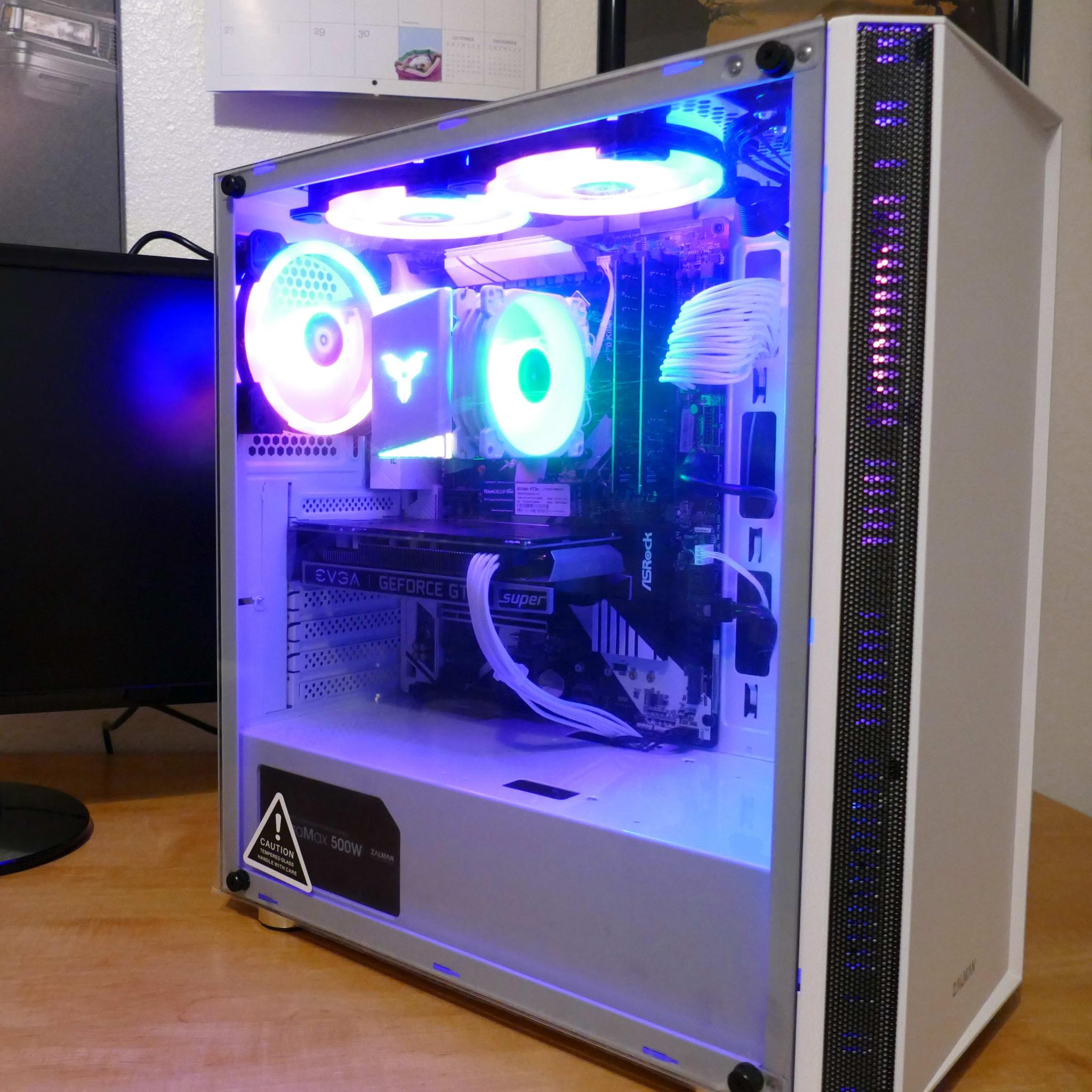 Gaming PC Ryzen 1600x GTX 1660s 6gb w/ New Gaming Mouse & Keyboard