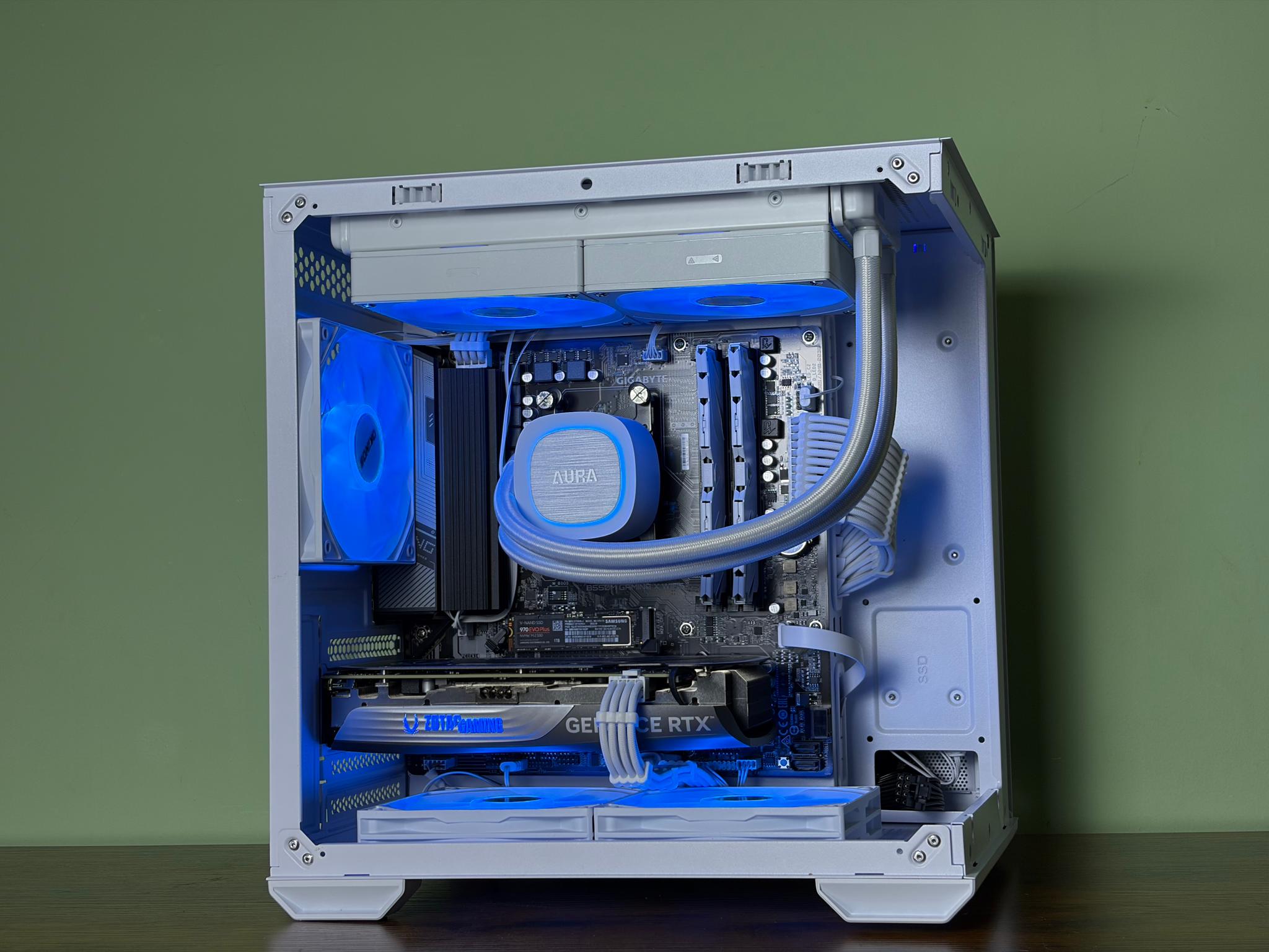 1440P/4K Gaming PC | RTX 4070 | Ryzen 7 5700X | 32GB DDR4 | 1TB SSD | Free Ship!