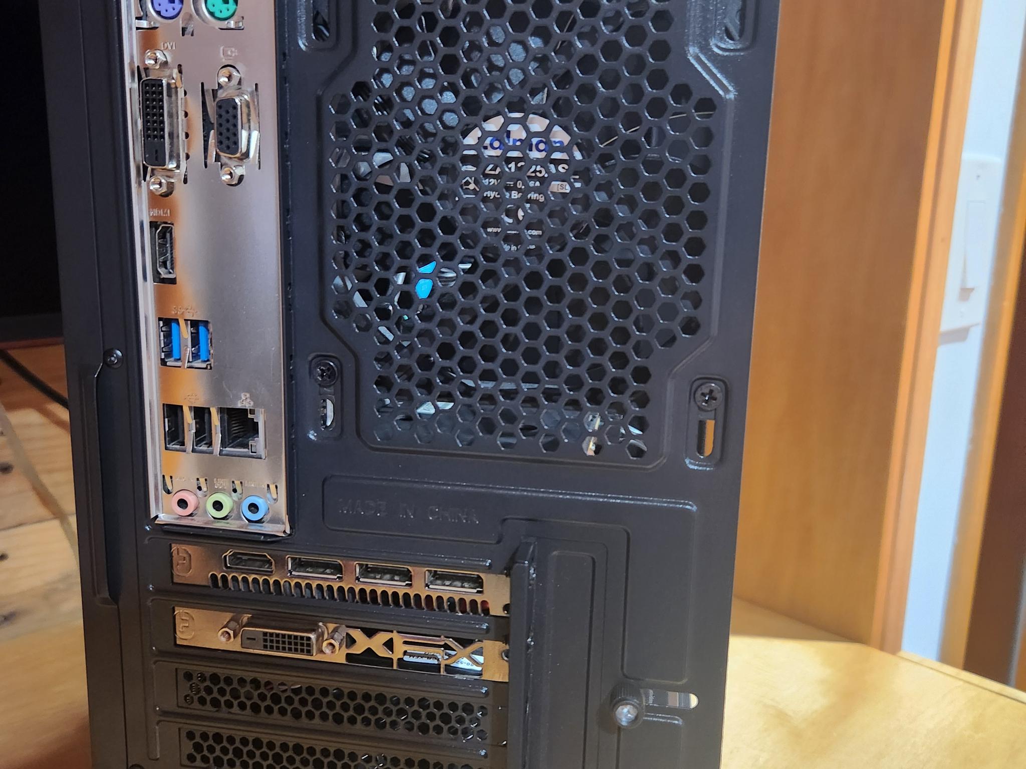 BUDGET GAMING PC Windows 11, RX 580 8GB, i5 9500, 16GB RAM, 256GB M.2
