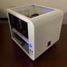 Small Form Factor White Gaming Pc