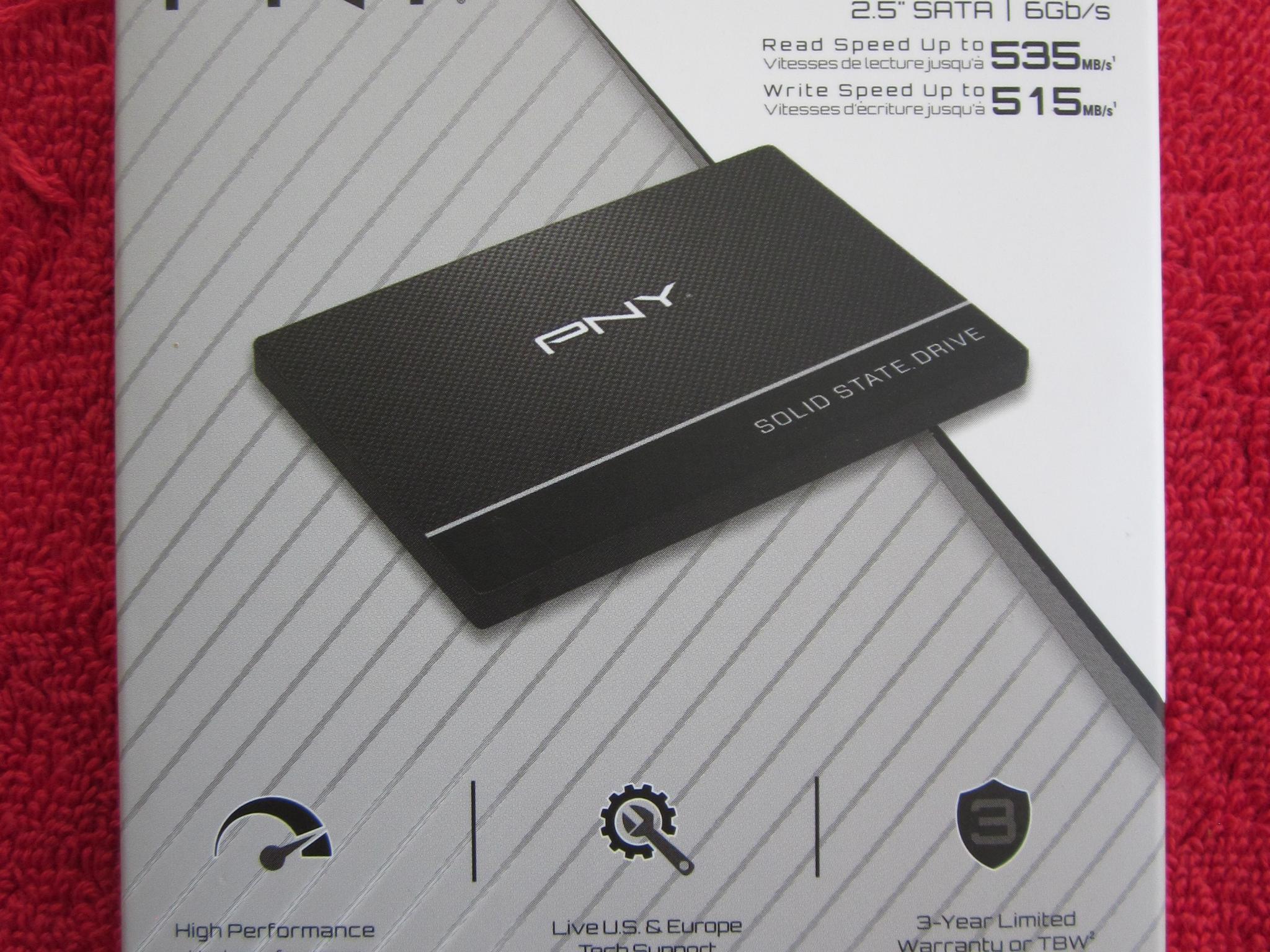 NEW SEALED PNY CS900 2.5" 1TB SATA III SSD SSD7CS900-1TB-RB