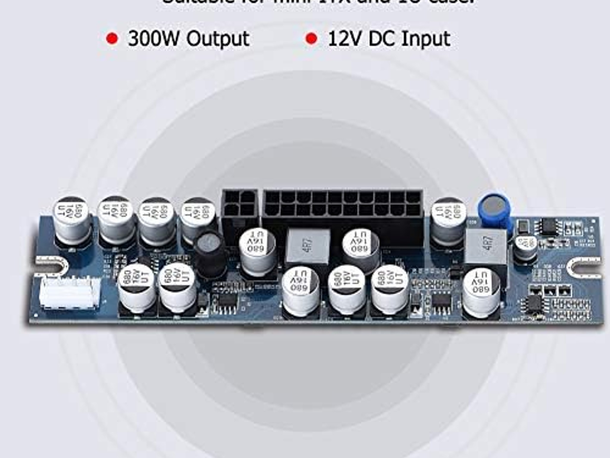 Power Supply Module 24 Pin DC 12V 300W PC PSU Computer Power Supply Module Connect AUX SATA Cable