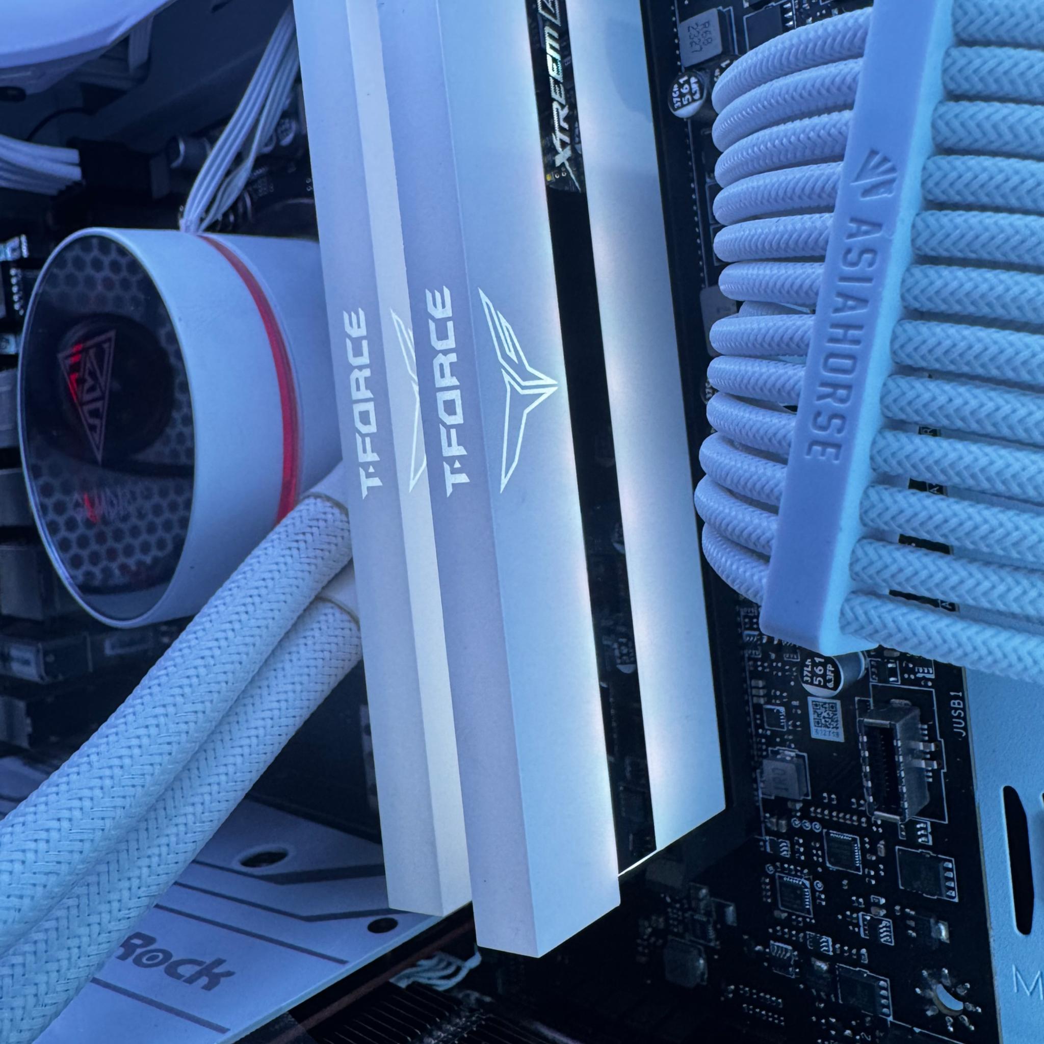 🥛OREO BEAST⚫ R5 5500 | RX 6600 | 1TB SSD | WIN 11 | BT/WIFI
