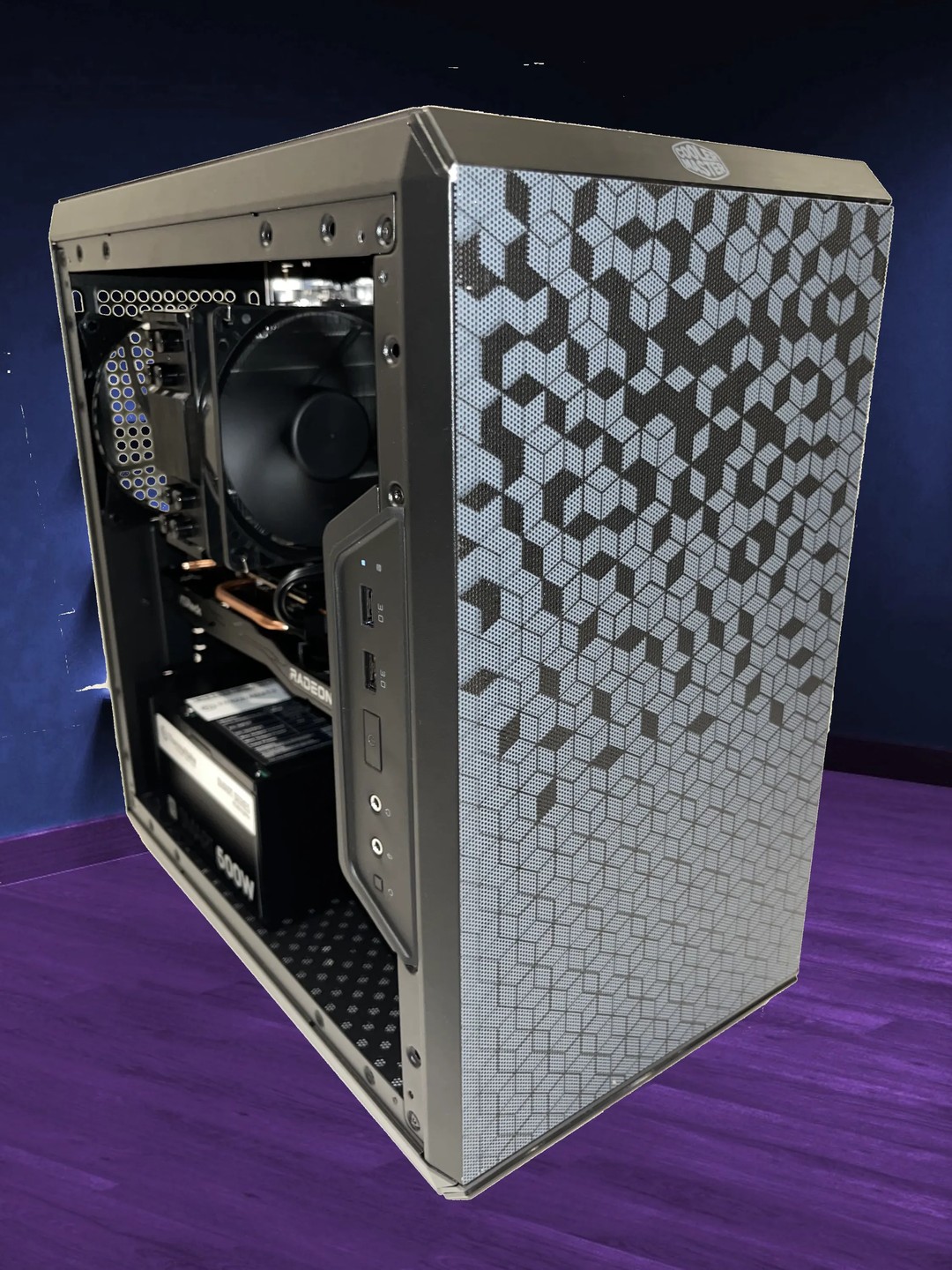 Gaming PC – i3-13100F | RX 6600 XT | 16GB RAM | 1TB NVMe | Jawa