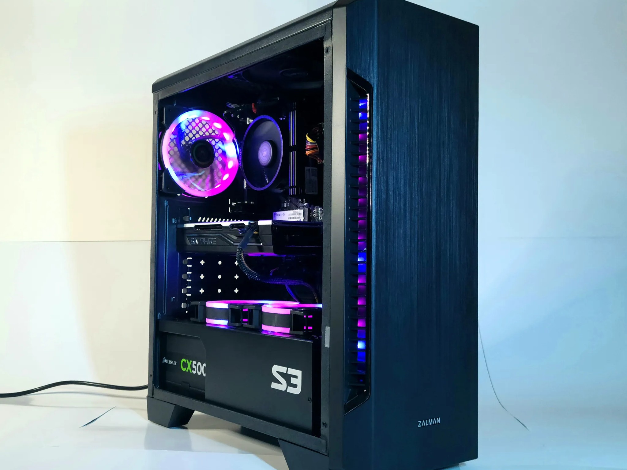 Z90 Gaming PC Radeon Custom Windows 11 1000GB AMD Desktop RGB controlled!