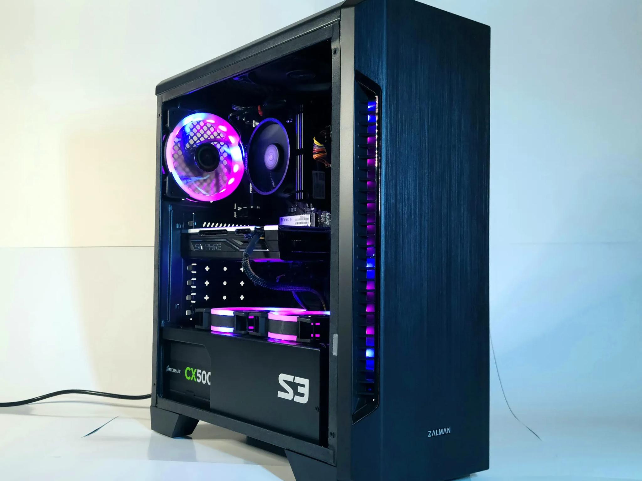 Z90 Gaming PC Radeon Custom Windows 11 1000GB AMD Desktop RGB controlled!
