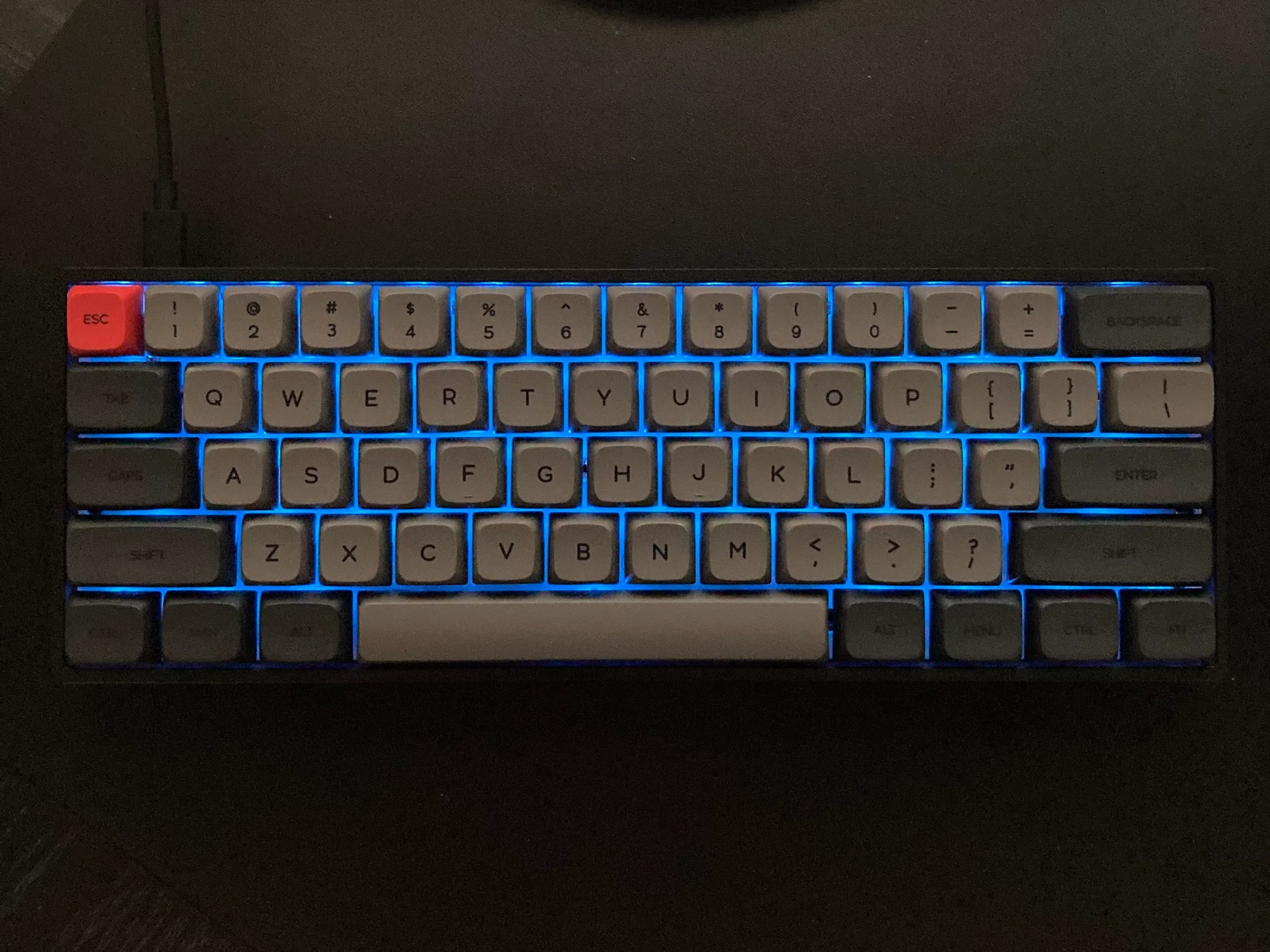 CHEAP!!! (Modded Stabilizers) Epomaker Sk61 Mechanical Keyboard (soothing black switches) 
