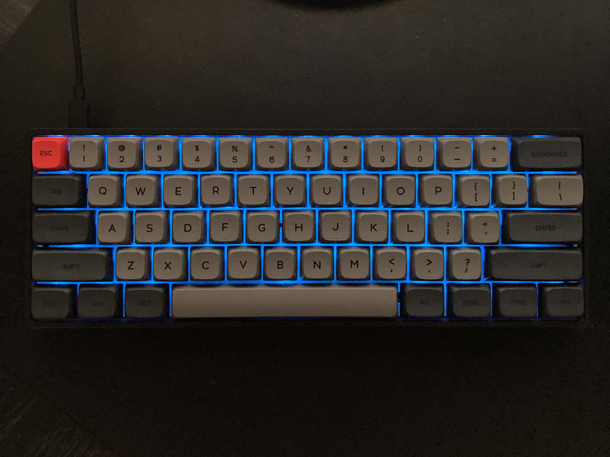 CHEAP!!! (Modded Stabilizers) Epomaker Sk61 Mechanical Keyboard (soothing black switches) 