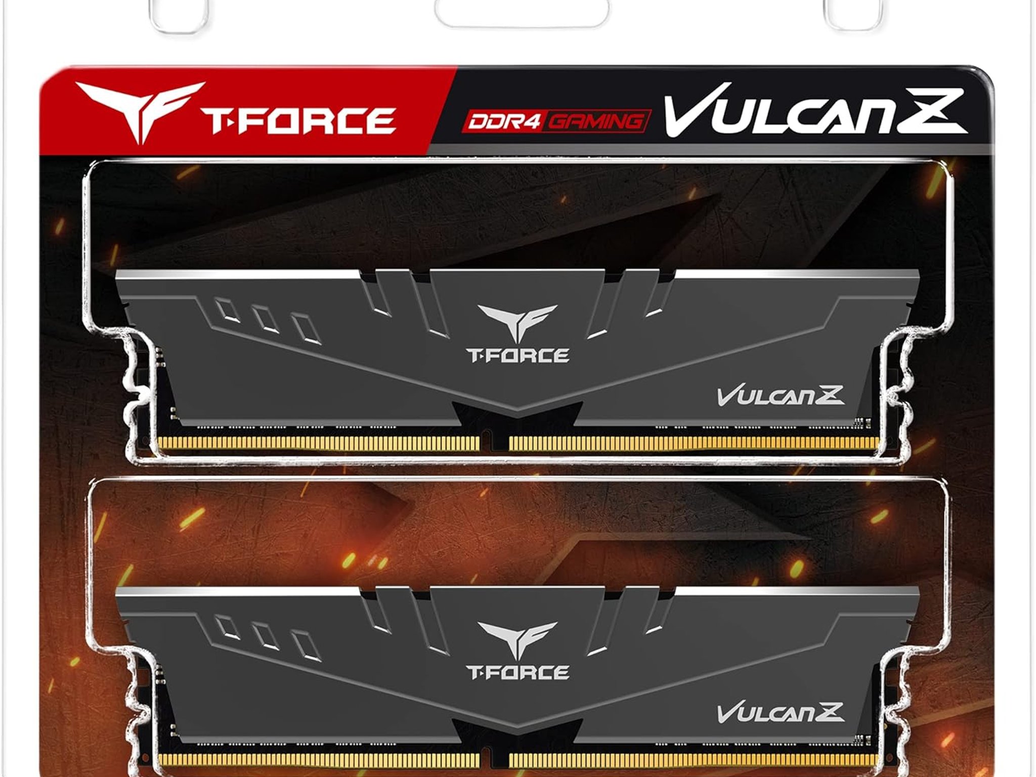 NEW!!! TEAMGROUP T-Force Vulcan Z DDR4 16GB Kit (2x8GB) 3200MHz (PC4-25600) CL16 Desktop Memory