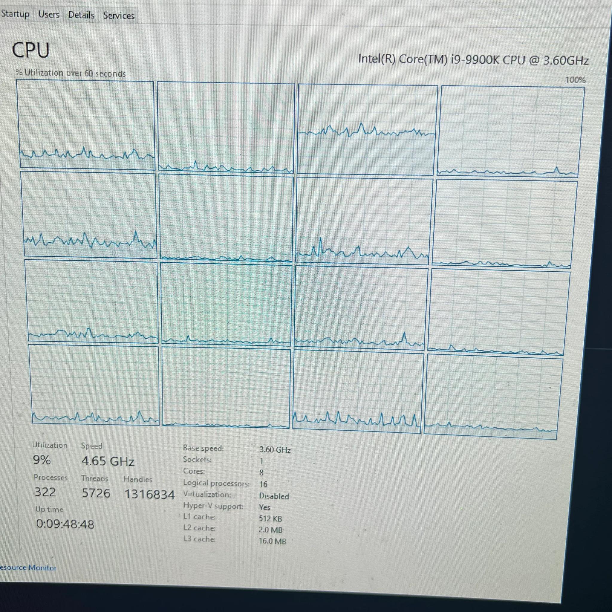 i9900k on a asus z370 gaming e with 32gb of g skill 3600mhz ram and corsair h115i pro rgb