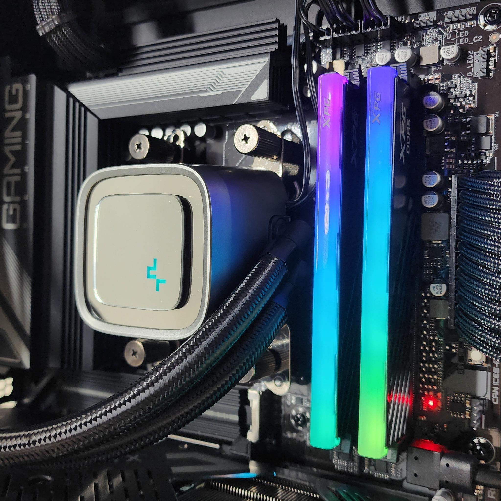 Gaming PC Ryzen 7 9700X 32GB RAM 1TB SSD RTX 5060 Ti  16GB Windows 11 Computer