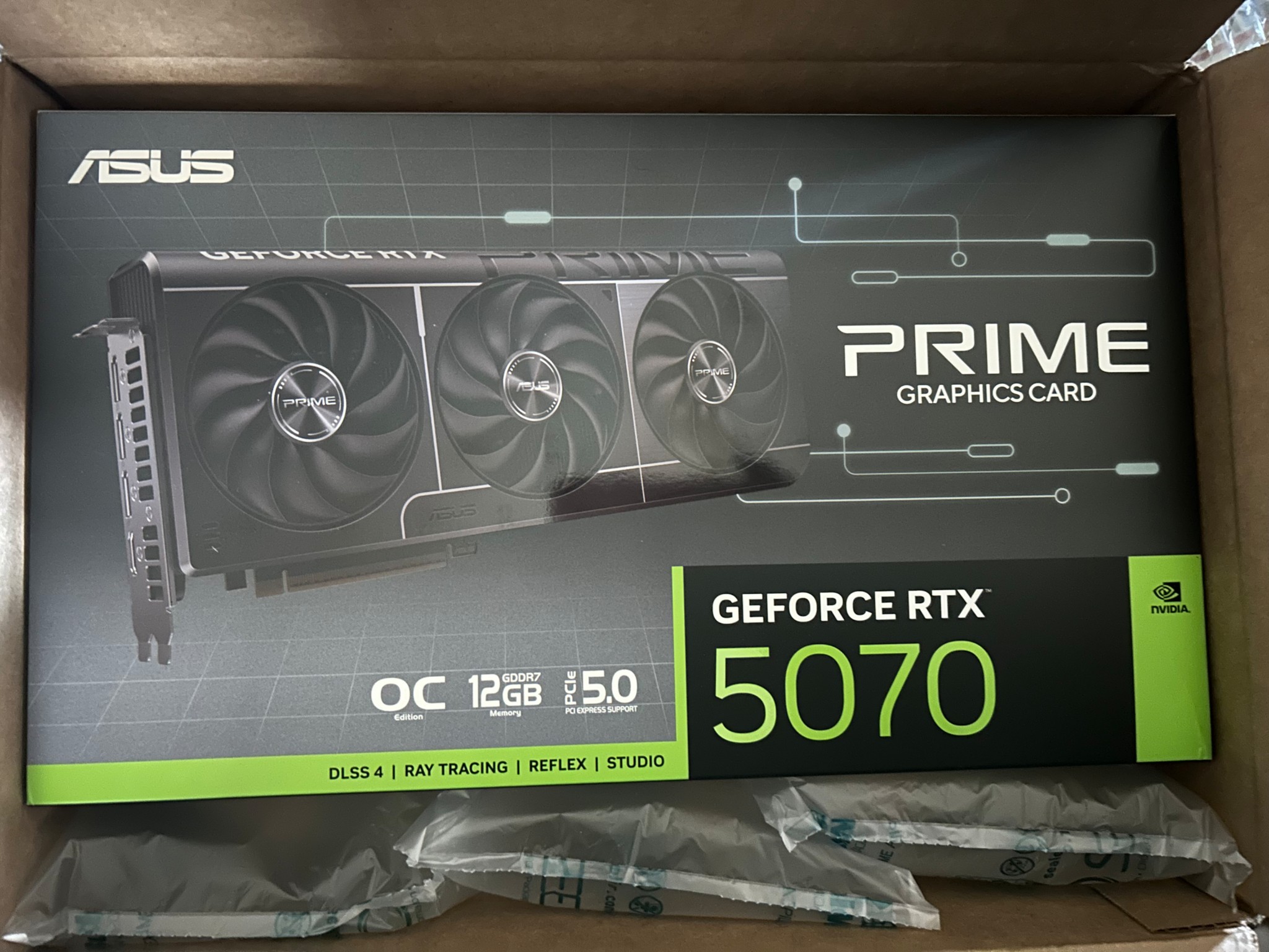 ASUS Prime 5070 12GB GDDR7