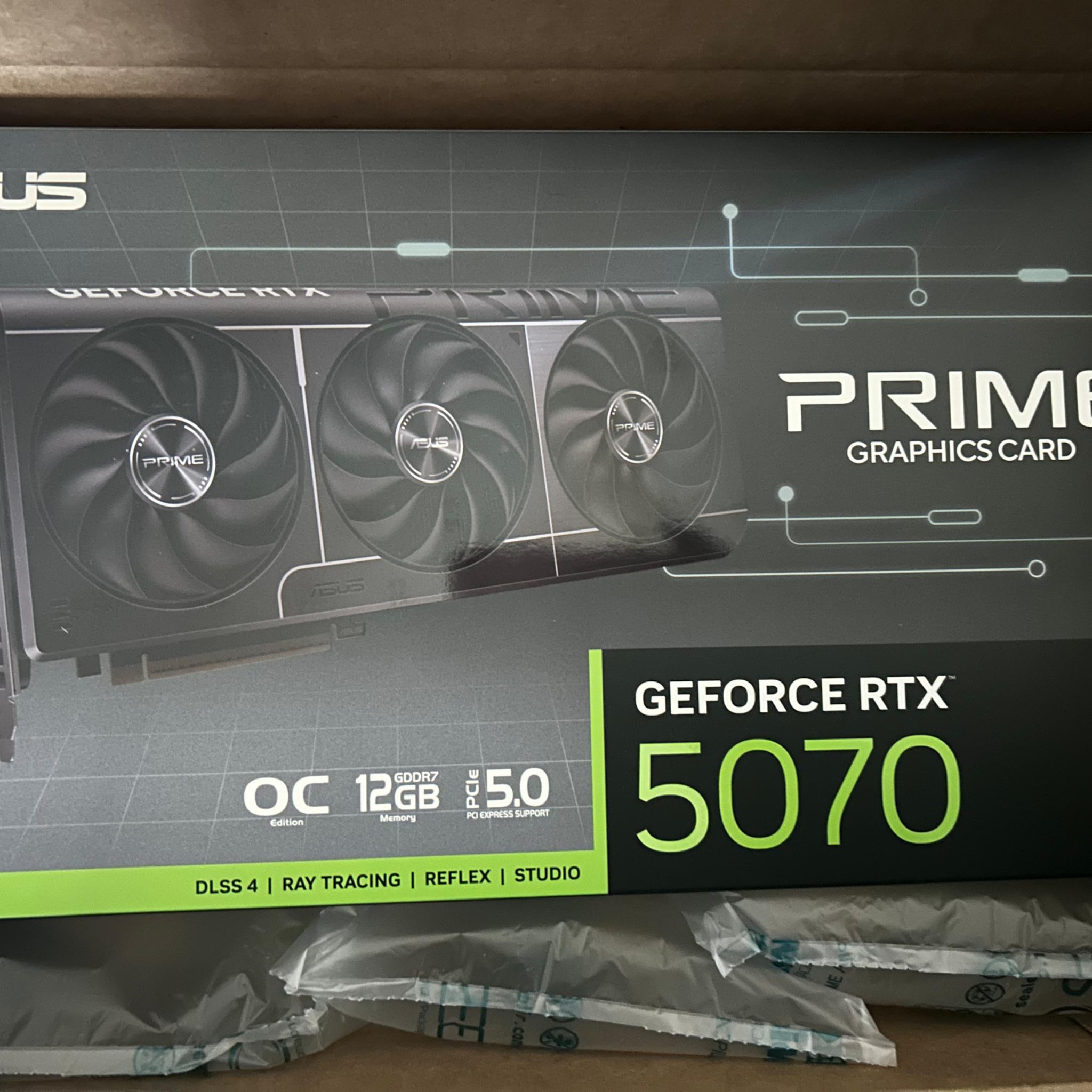 ASUS Prime 5070 12GB GDDR7