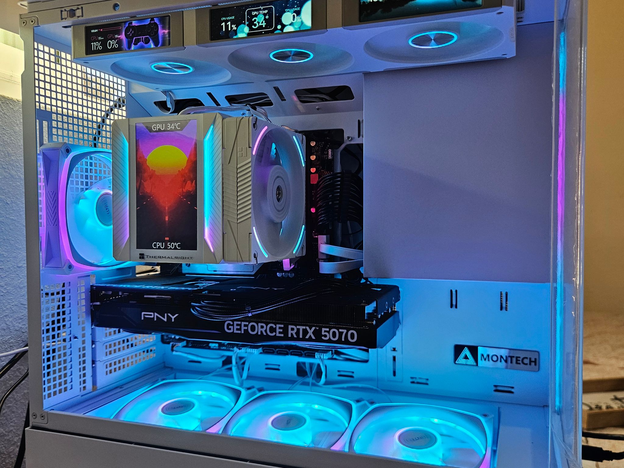 GeForce RTX 5070 Custom Gaming PC - Ryzen 7 9700X