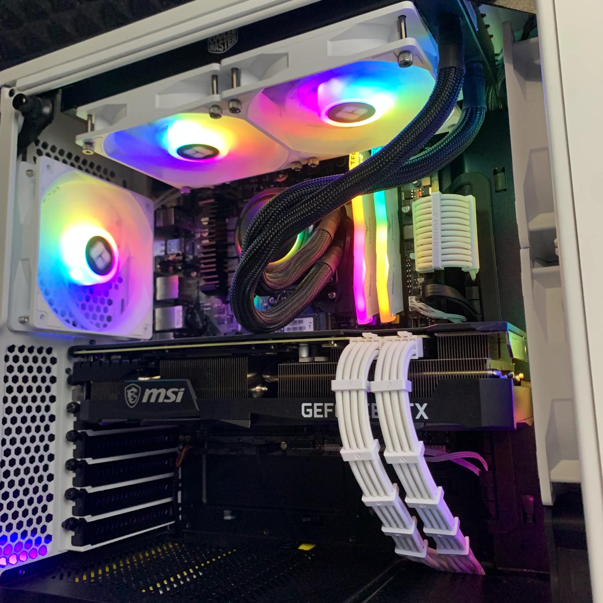⚪ Ryzen 5 7600/RTX 3080 10GB Gaming/Streaming PC ⚪