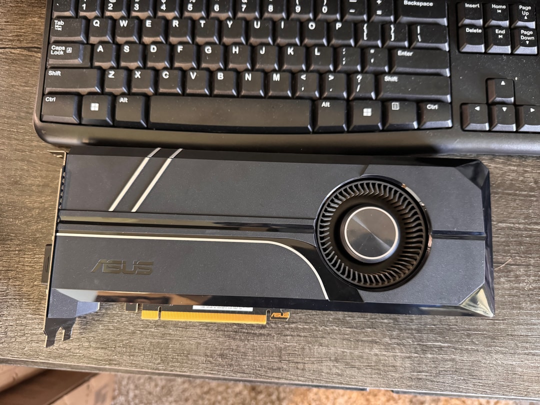 ASUS TURBO GTX 1080 8GB GDDR5X Blower-Style GPU – VR / CUDA