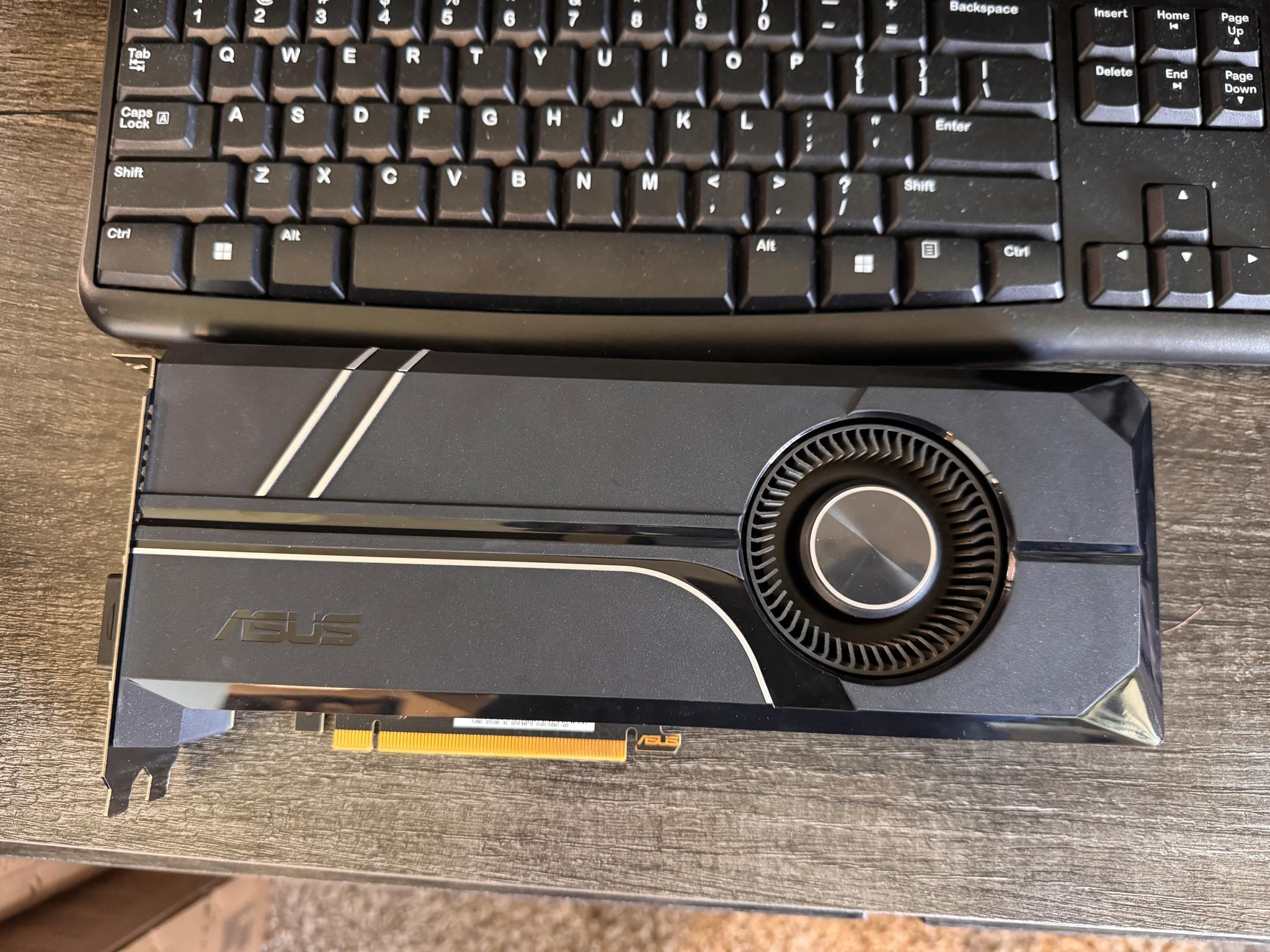 ASUS TURBO GTX 1080 8GB GDDR5X Blower-Style GPU – VR / CUDA / Gaming