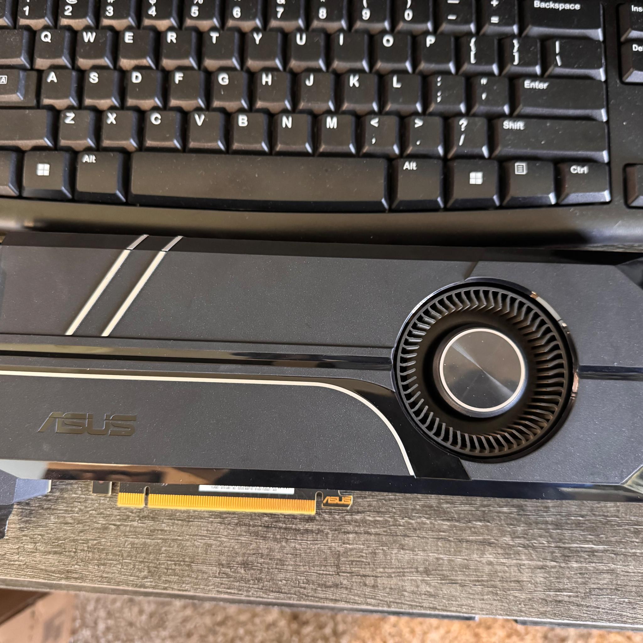 ASUS TURBO GTX 1080 8GB GDDR5X Blower-Style GPU – VR / CUDA / Gaming