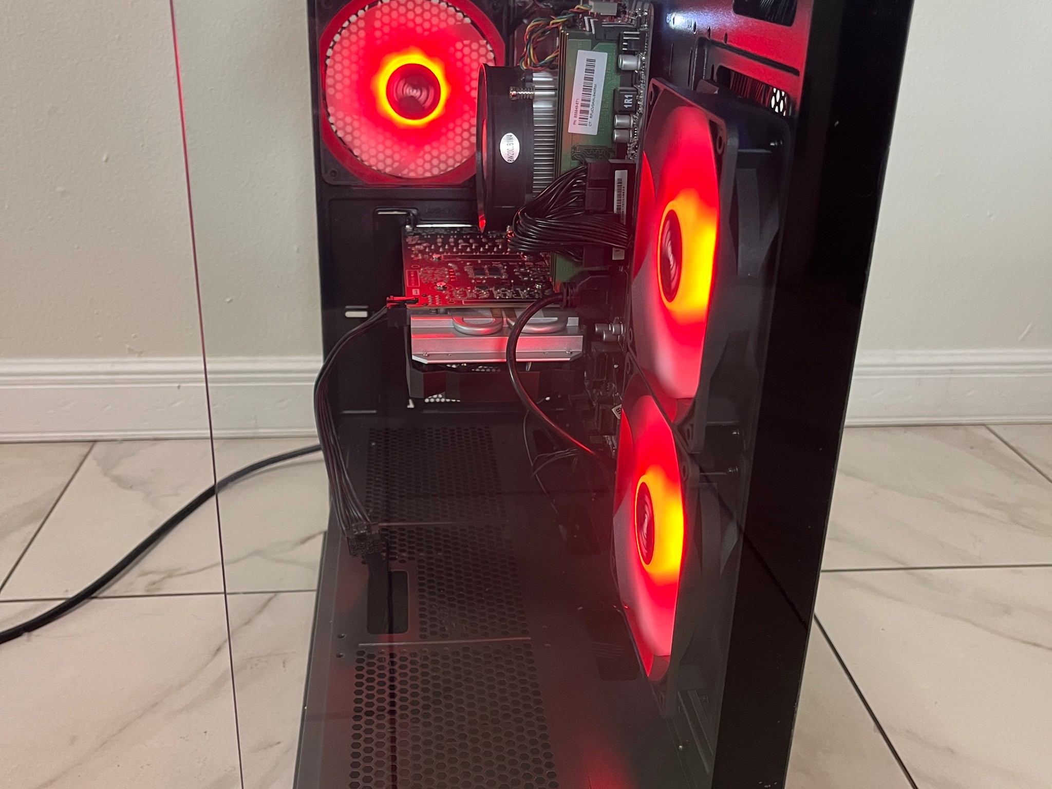 NVIDIA RTX 2060 Super, Intel Core i5-7400, 16GB RAM, 878GB Storage, RGB Gaming PC w/ Wi-Fi & BT