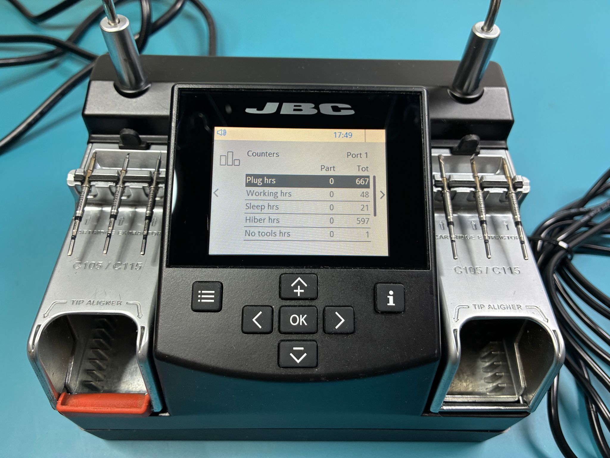 JBC NANE-1C Nano Rework Station + 2x NT115-A (Electronics Lab Equipment)