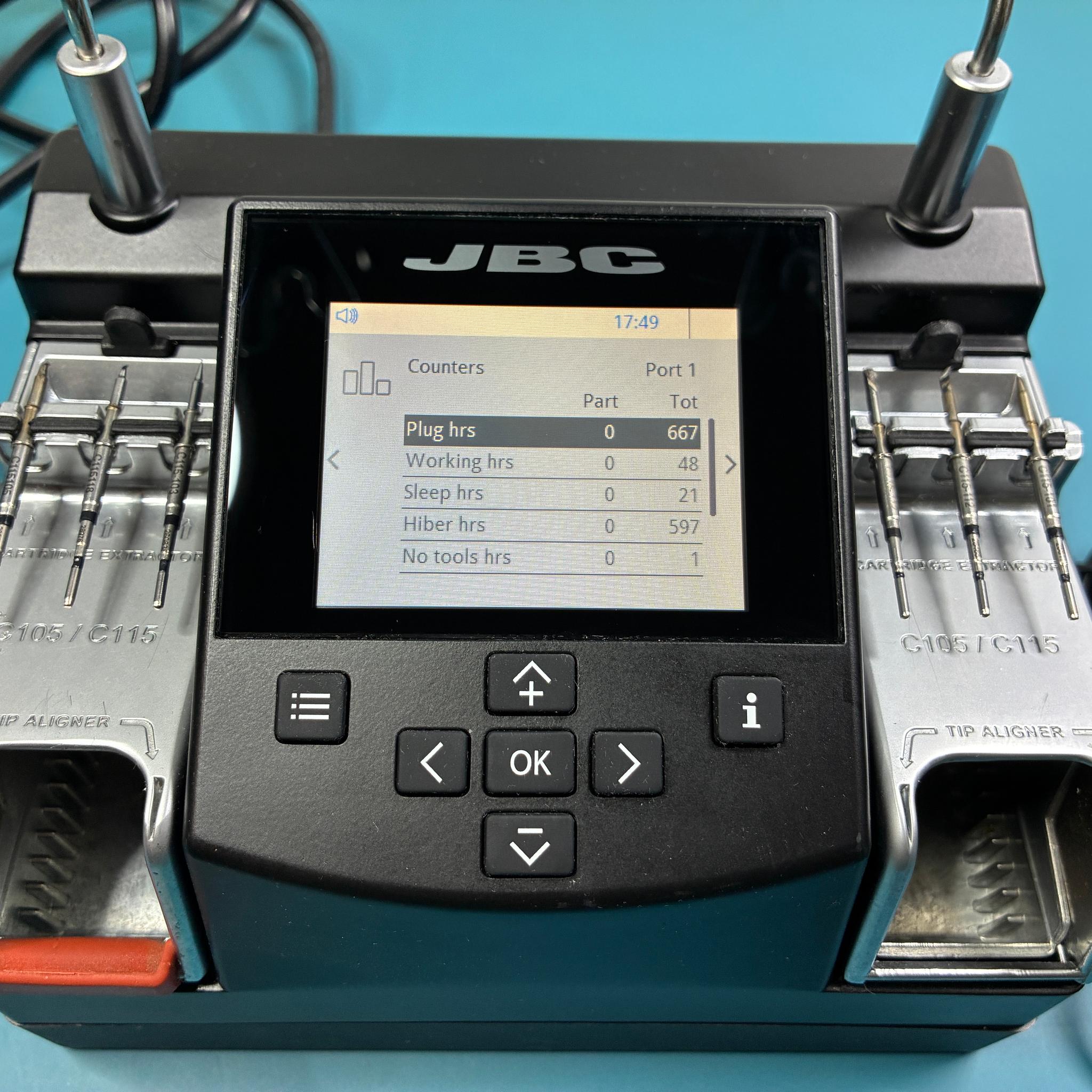 JBC NANE-1C Nano Rework Station + 2x NT115-A (Electronics Lab Equipment)