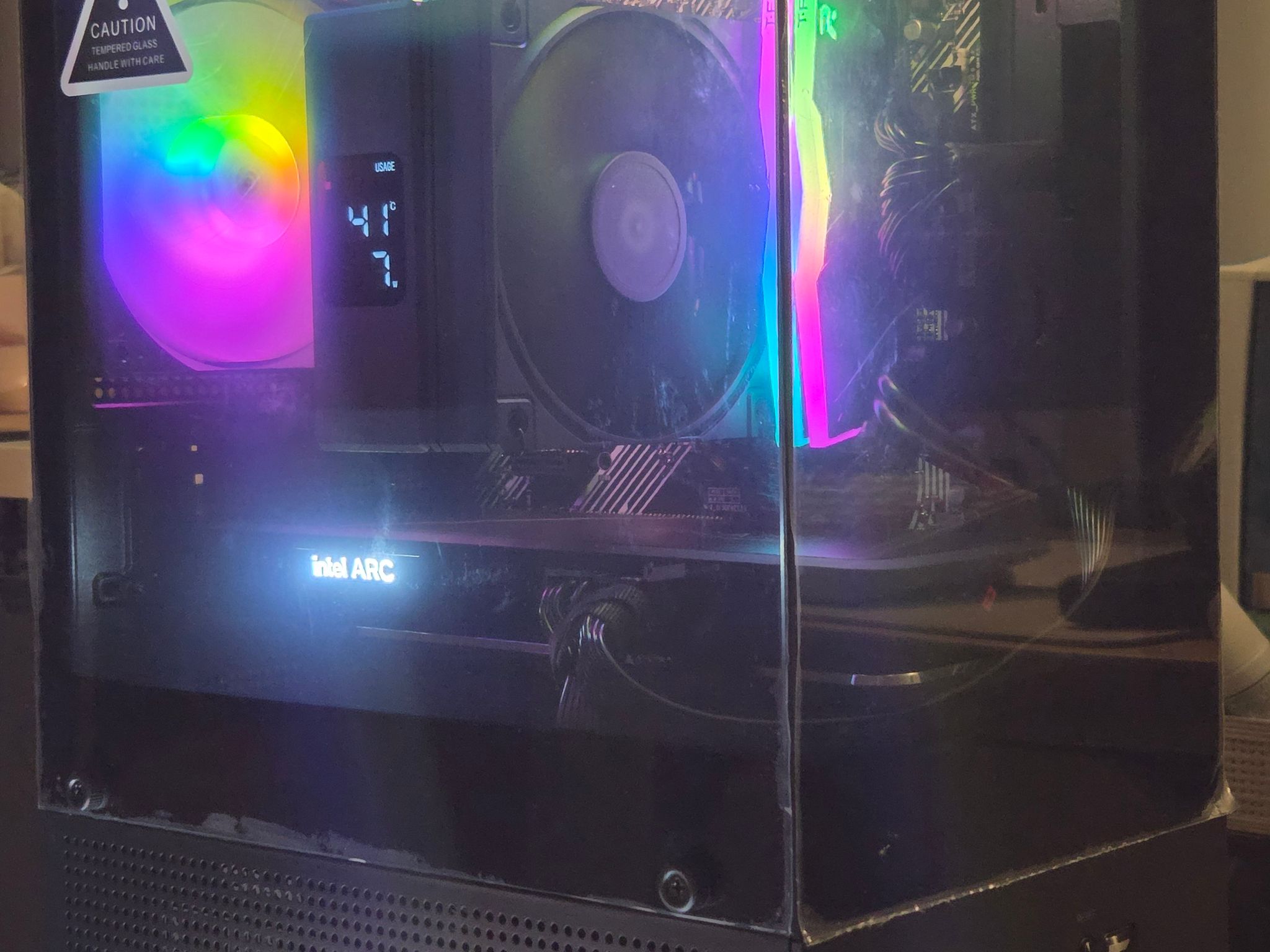 Arc A750 Custom Gaming PC - Ryzen 5 5500, 16GB RAM