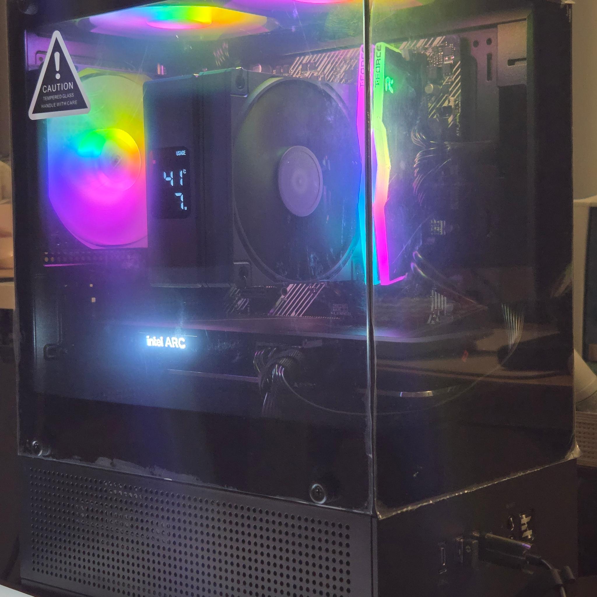 Arc A750 Custom Gaming PC - Ryzen 5 5500, 16GB RAM