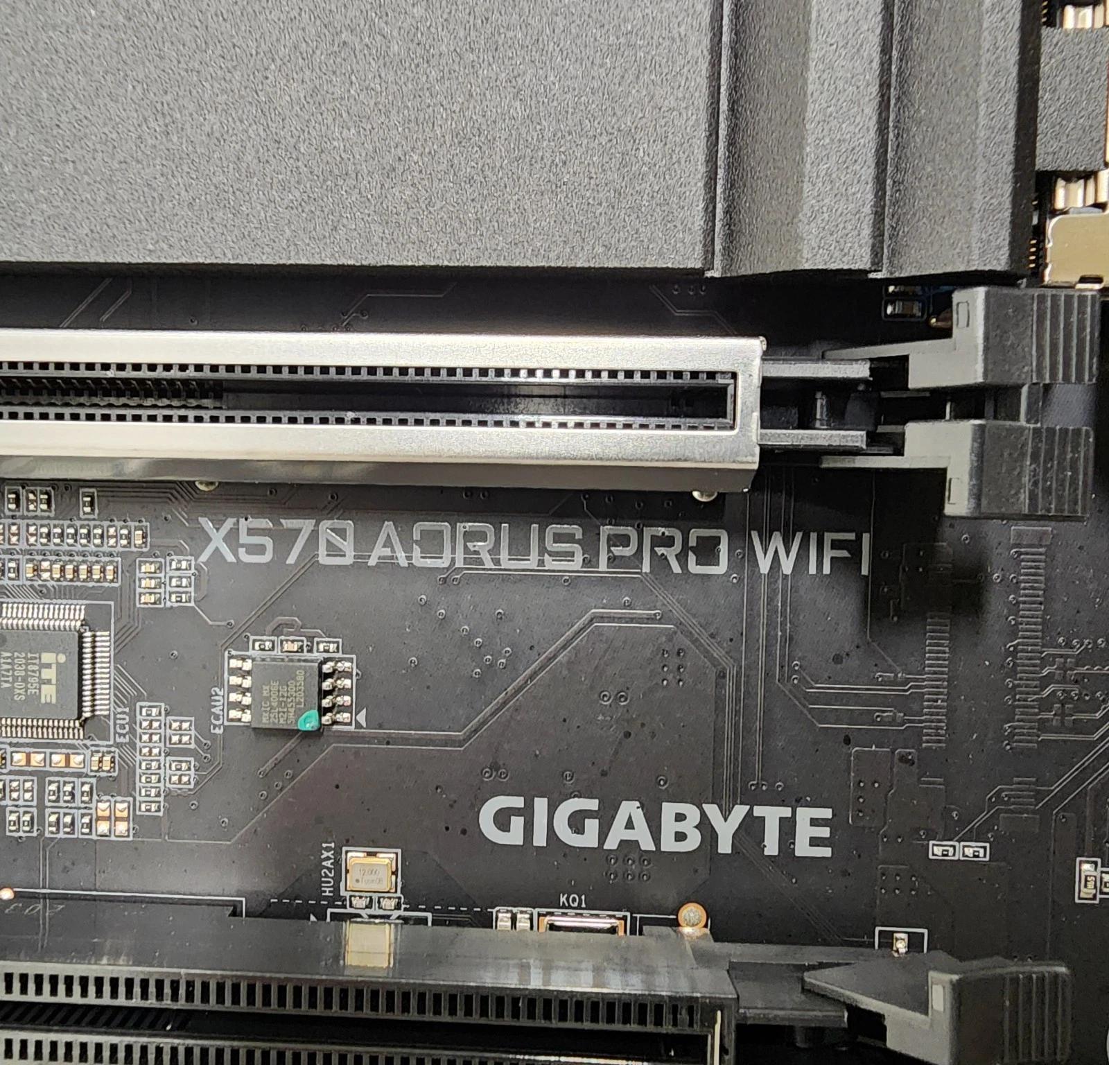 UPDATED BIOS GIGABYTE X570 AORUS PRO WIFI DDR4 RYZEN AM4 ATX MOTHERBOARD