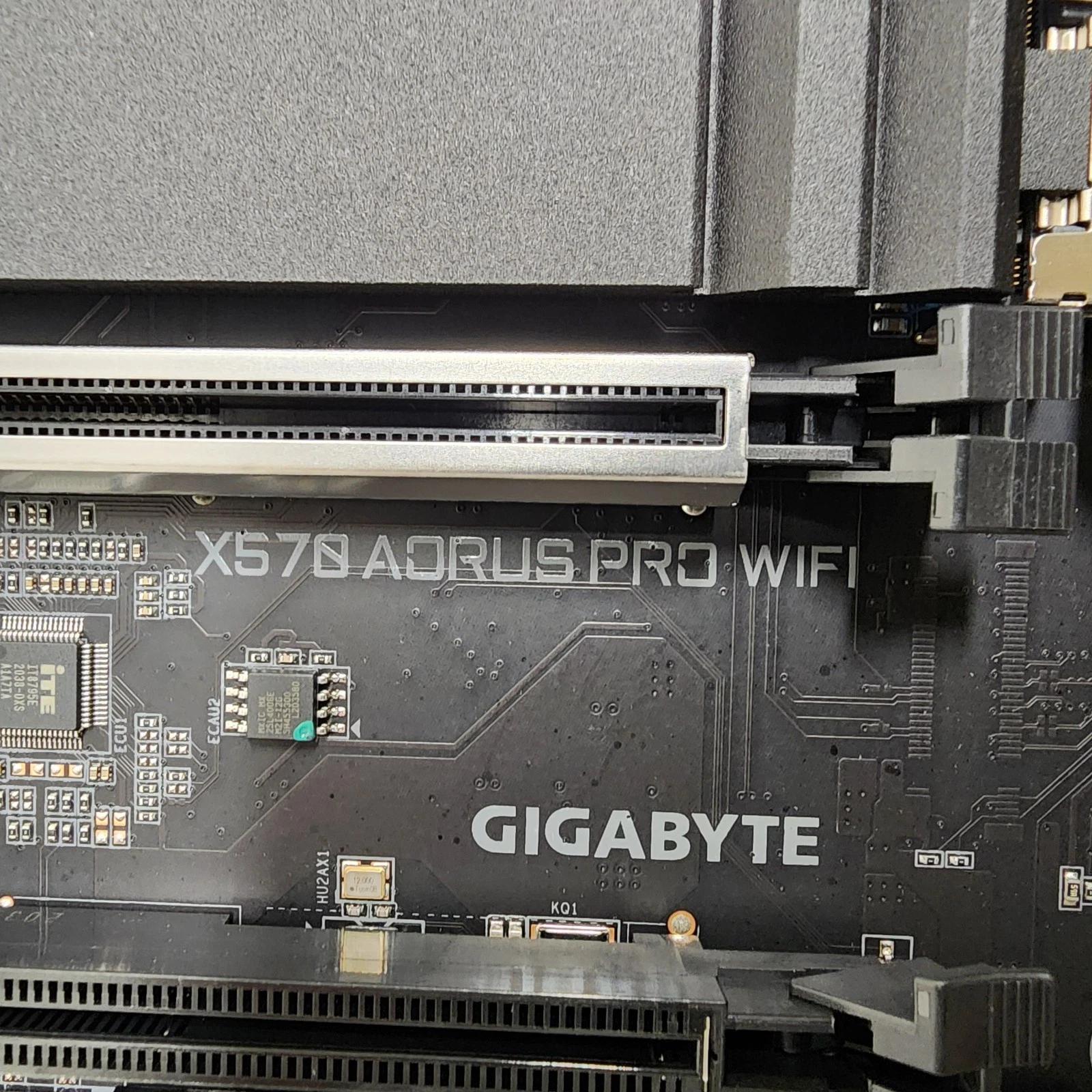 UPDATED BIOS GIGABYTE X570 AORUS PRO WIFI DDR4 RYZEN AM4 ATX MOTHERBOARD
