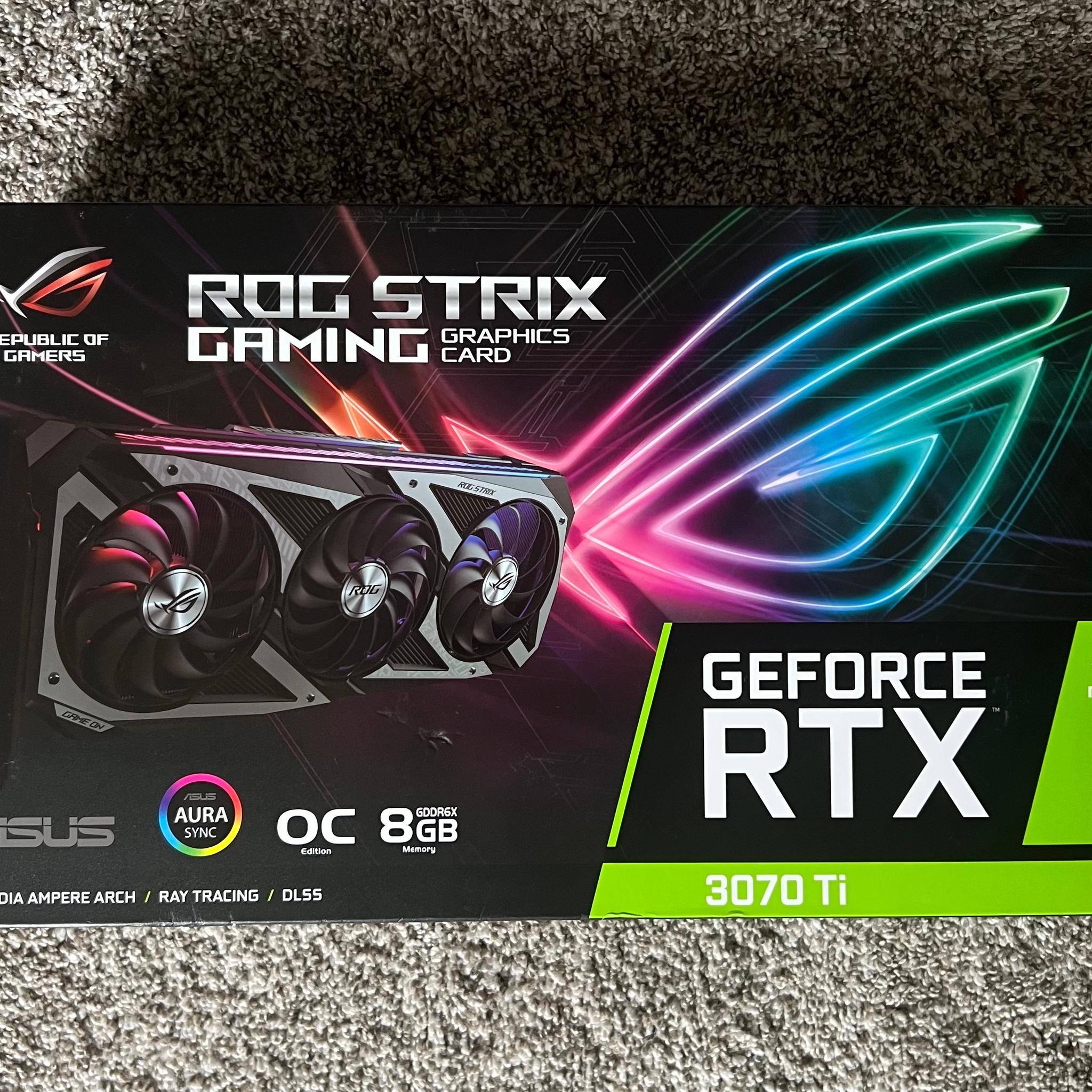 ASUS ROG Strix GeForce RTX 3070 Ti OC 8GB GDDR6X