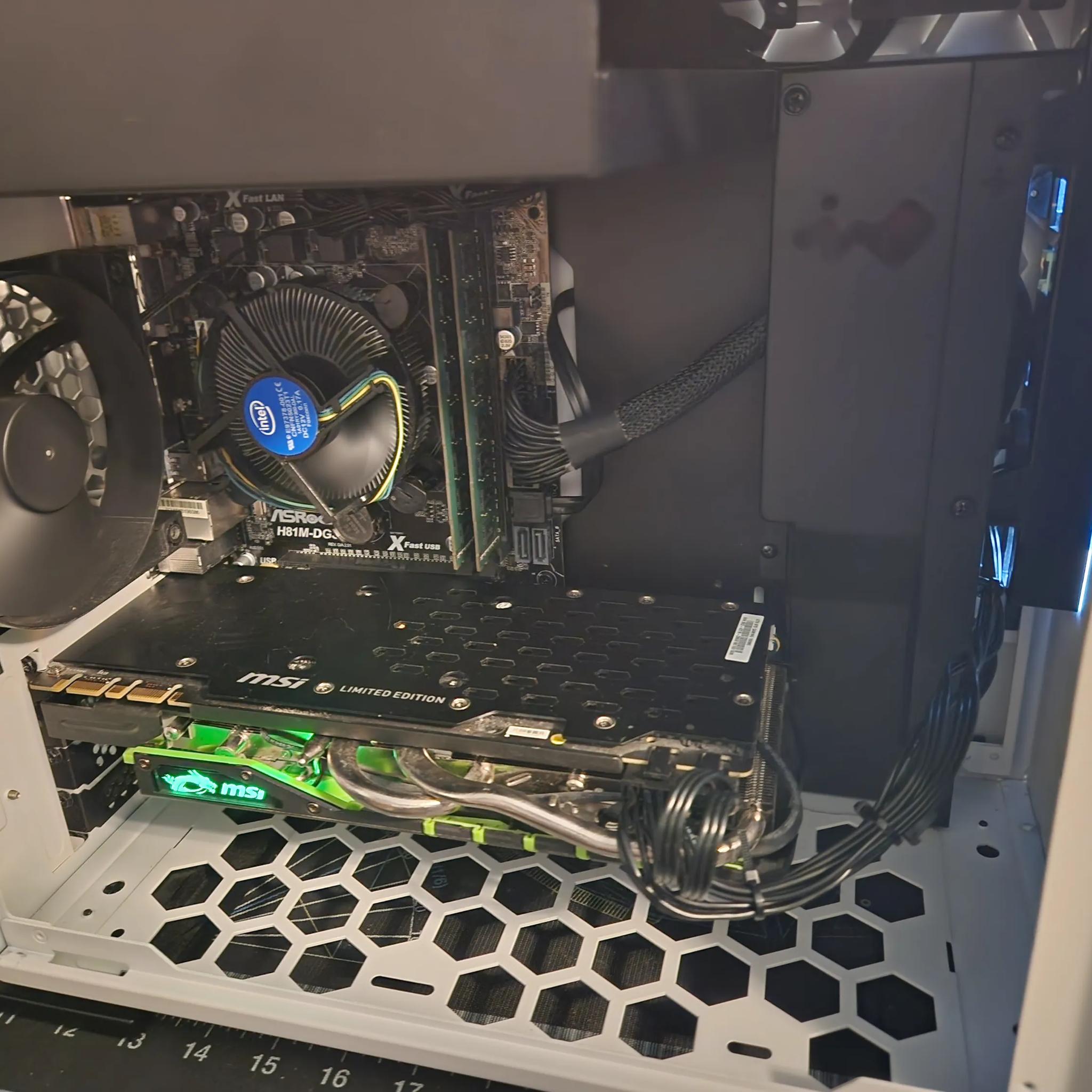 Ultra Budget E SPORTS 1080P gaming PC GTX 970/ I5-4590 16 gb ram