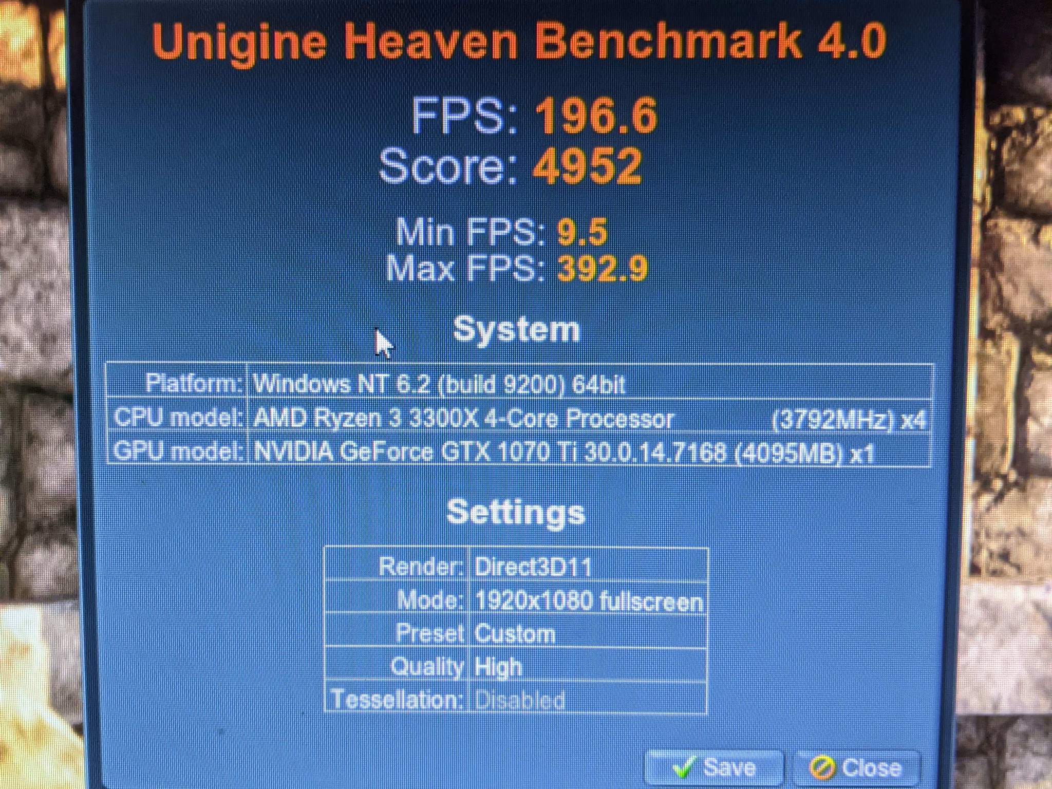 Ryzen 3300x GTX 1070ti Black Silver and RGB PC