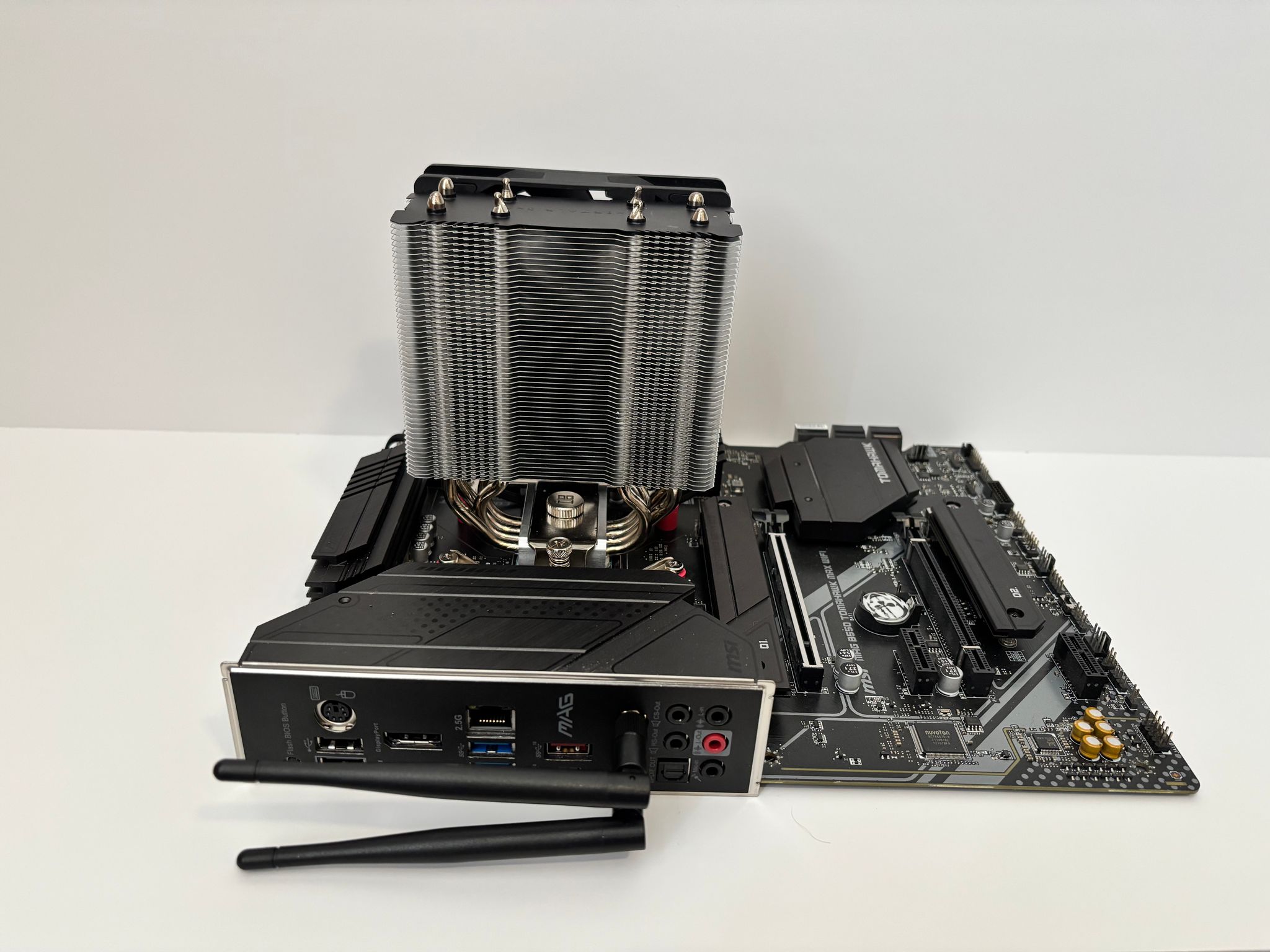 Ryzen 5 5600X + MSI MAG B550 MAX WiFi Motherboard Bundle w/ 1TB NVMe SSD & Cooler