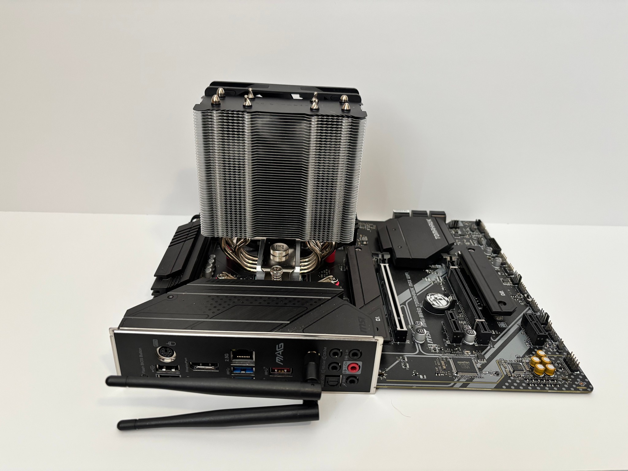 Ryzen 5 5600X + MSI MAG B550 MAX WiFi Motherboard Bundle w/ 1TB NVMe SSD & Cooler