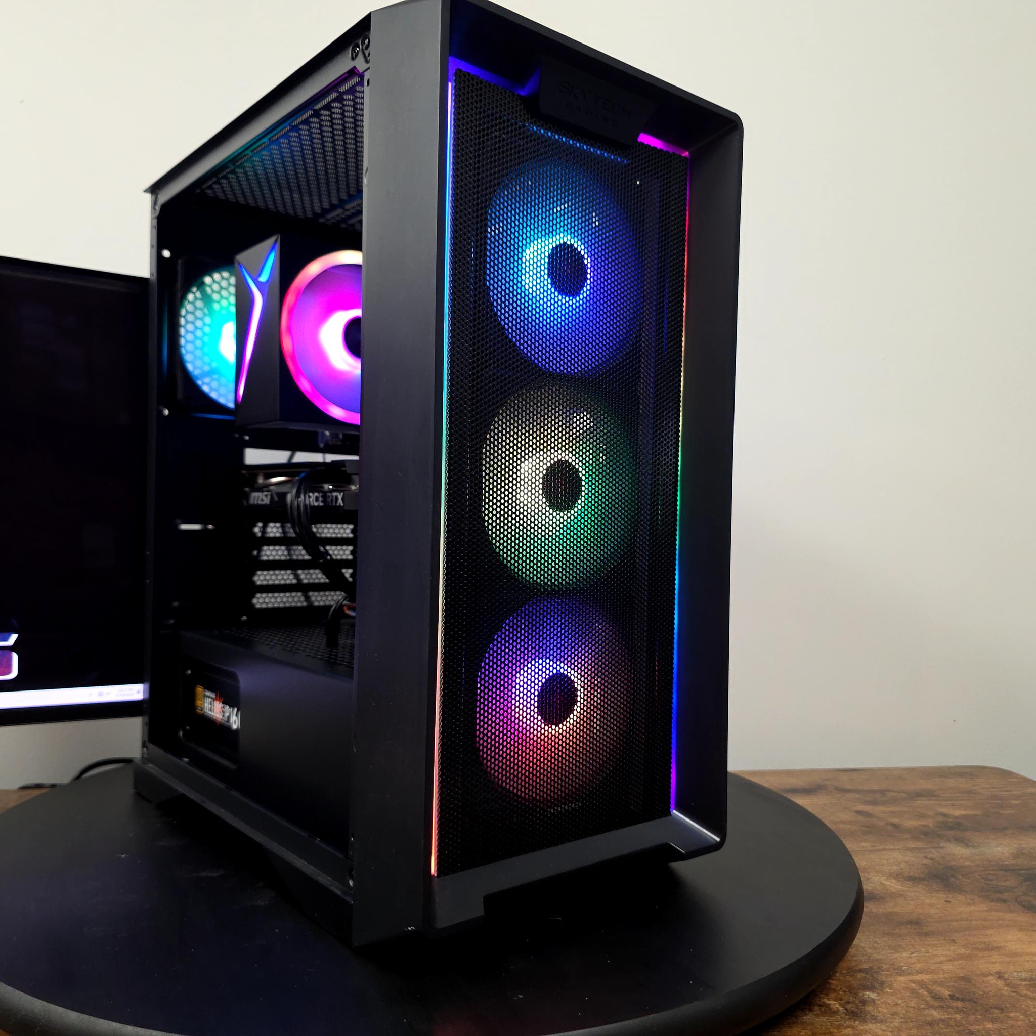 BCPC 26-24💰 🔥1440p Budget Gaming PC — i7-8700 6 Cores + RX 5700 XT 8GB + 16GB RGB RAM