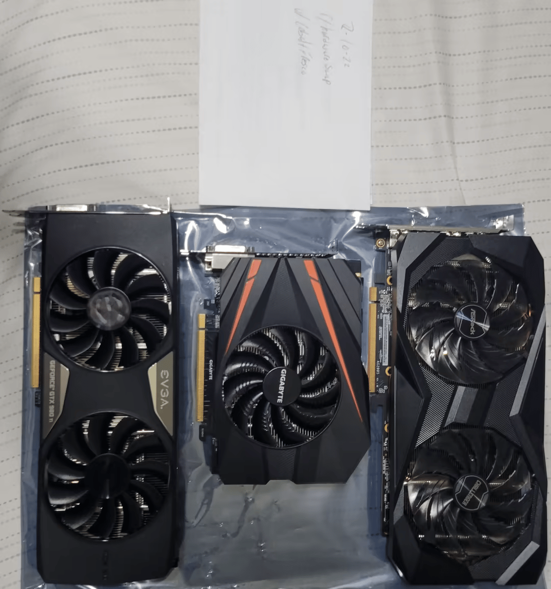 3 GPUs