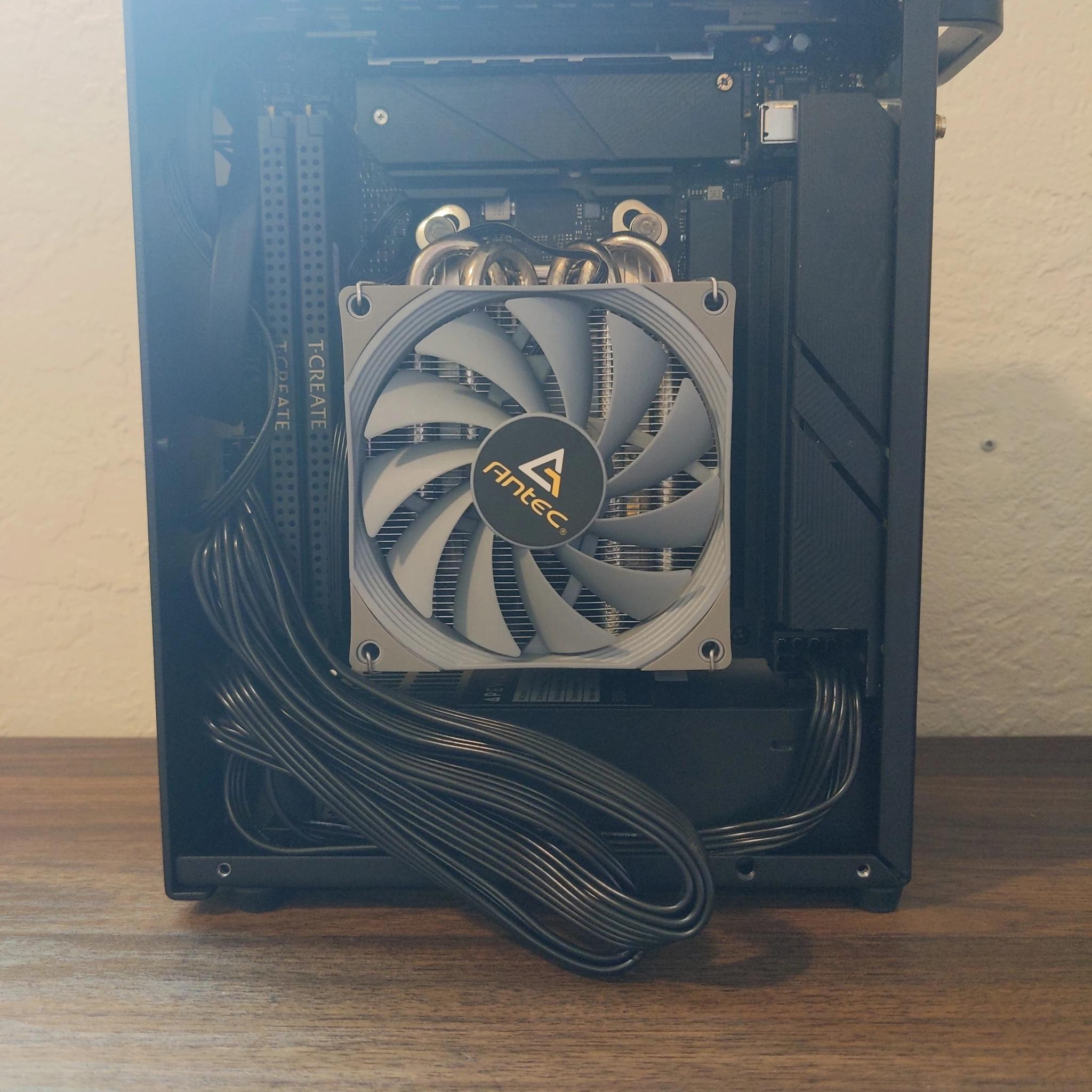 4.3L Itx build, Ryzen 5-7600x, 32gbs-ddr5, Rtx-4060