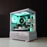 🧊FROSTED🧊 Gaming PC | AMD Ryzen 5 5500 | 32GB | RTX 4060 | 1TB SSD | Win11 PRO | Wi-Fi