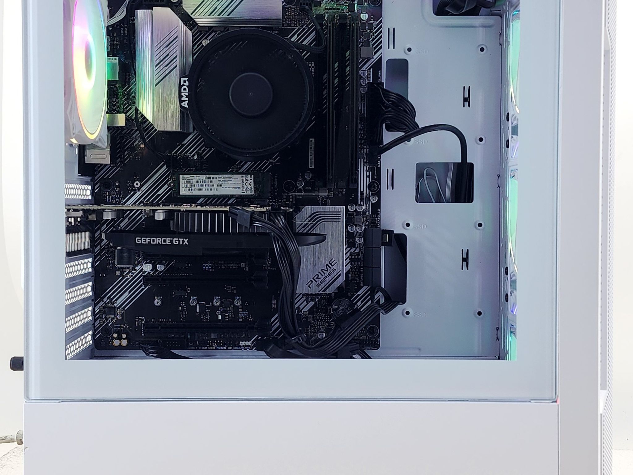 Gaming PC Ryzen 5 3600 16GB RAM 256GB SSD + 1TB HDD GTX 1650 4GB Win11 Computer